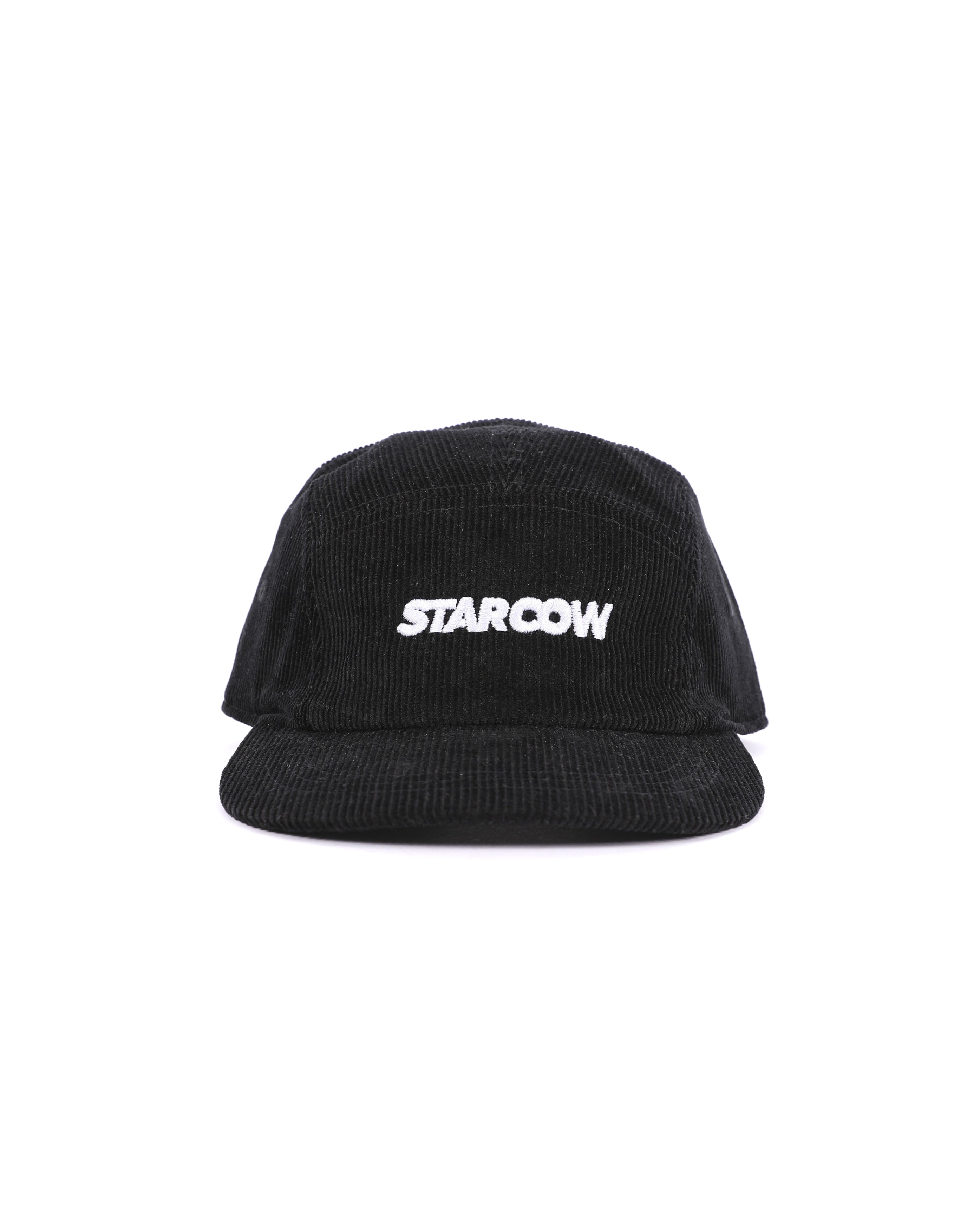 Five Panels Cap Velvet Black - Starcowparis - 1