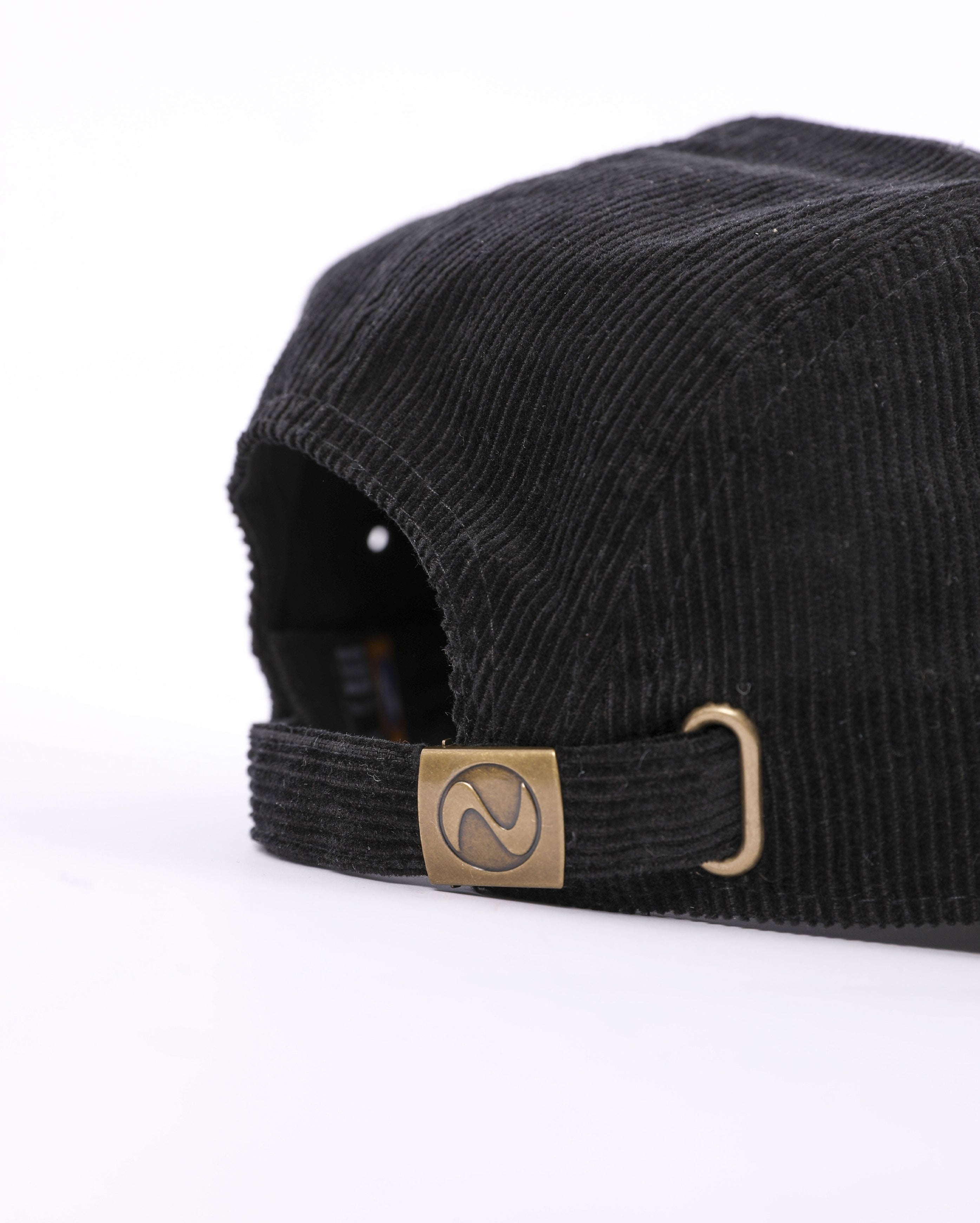Five Panels Cap Velvet Black - Starcowparis - 4