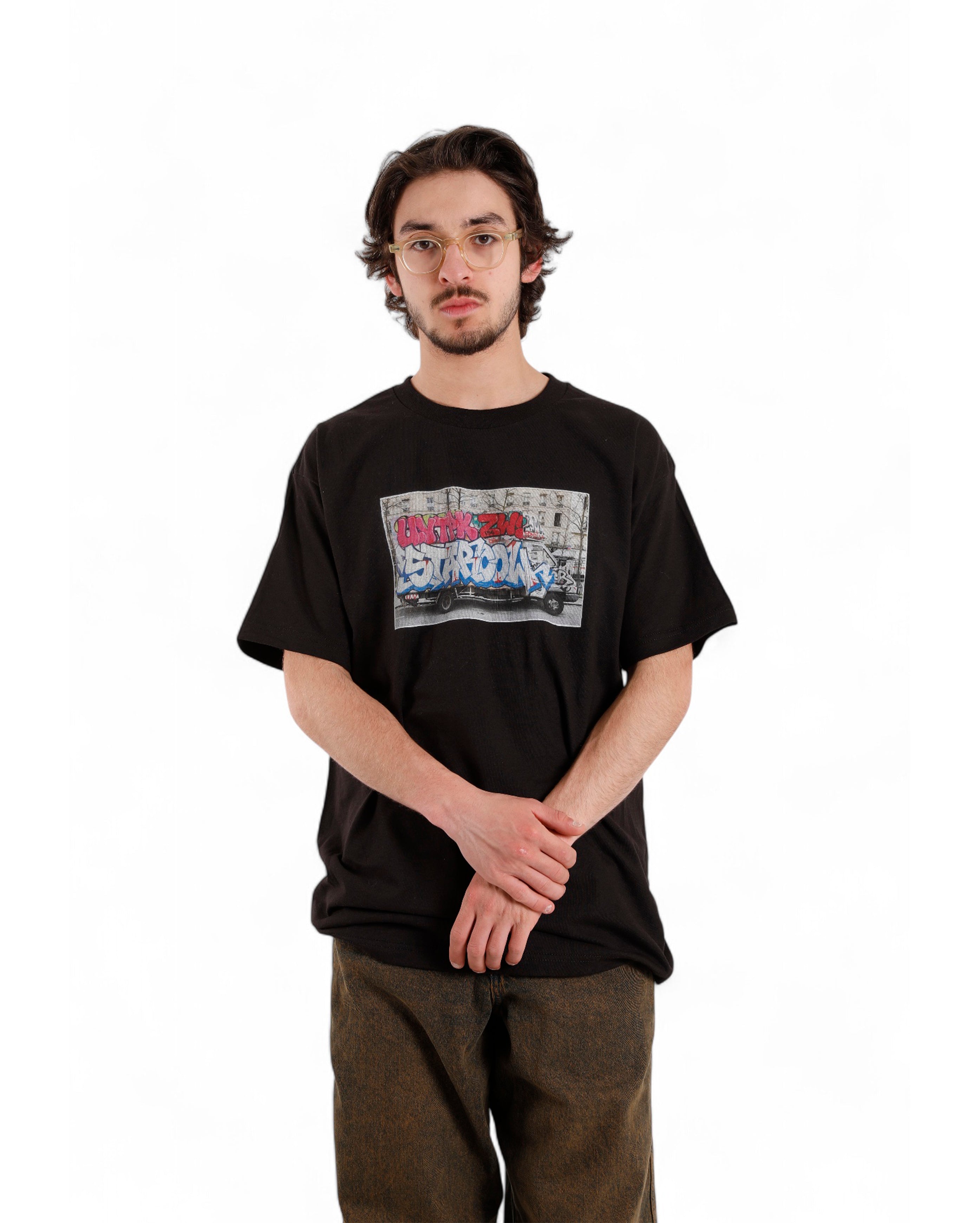 Starcow-Tee Black Truck Starcow-Starcowparis
