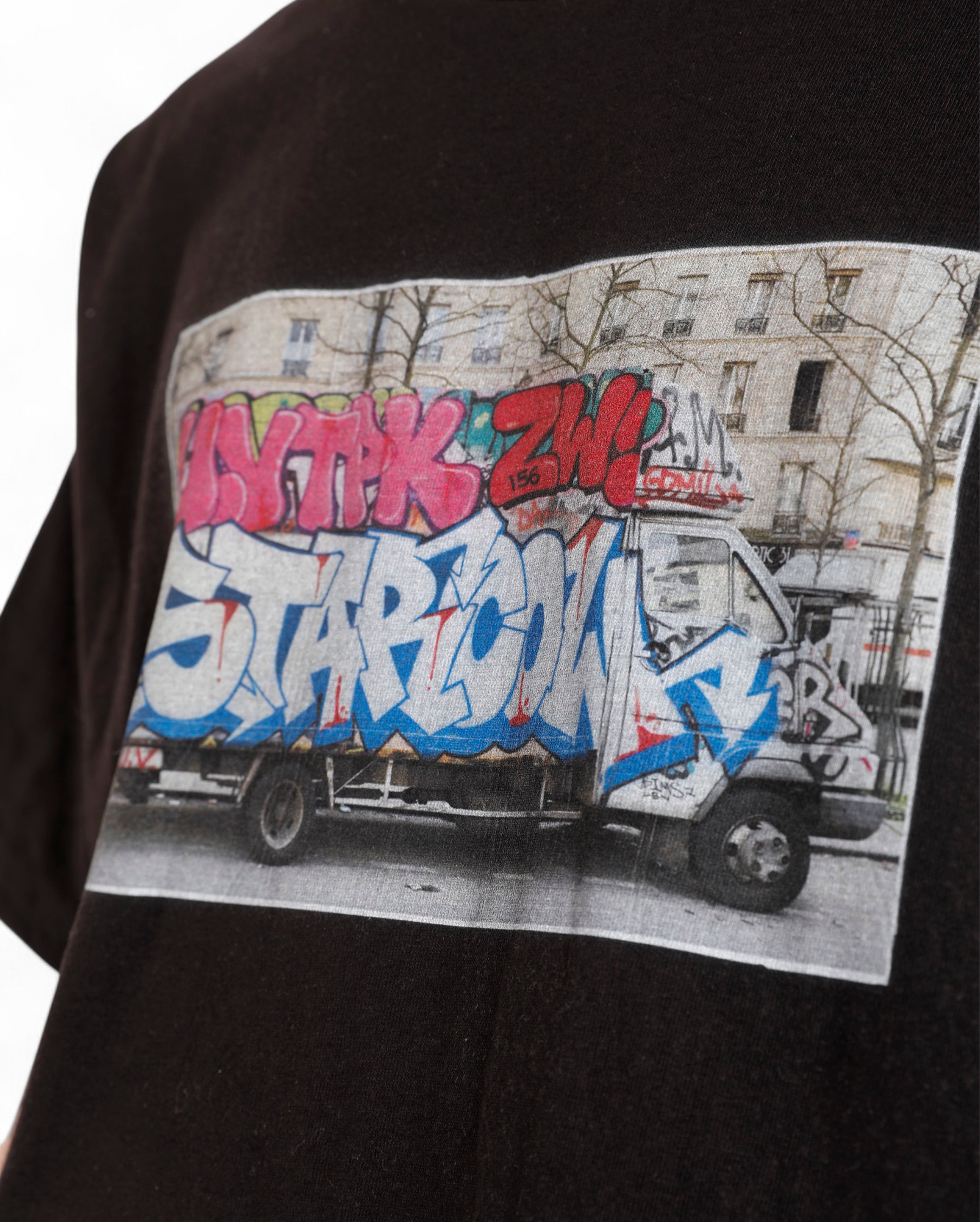 Starcow-Tee Black Truck Starcow-Starcowparis