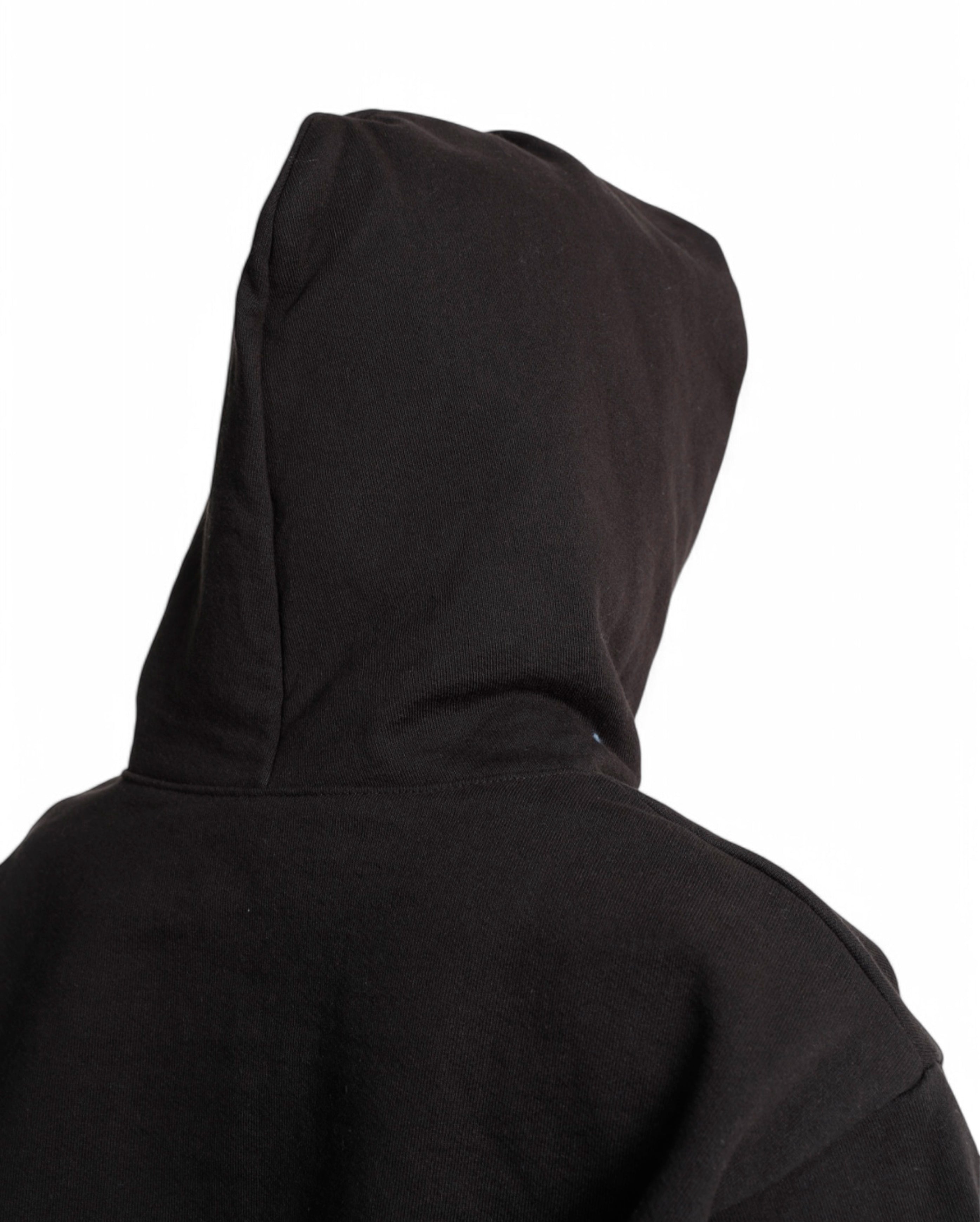 Starcow-Hoodie Black STW Embroidered-Starcowparis
