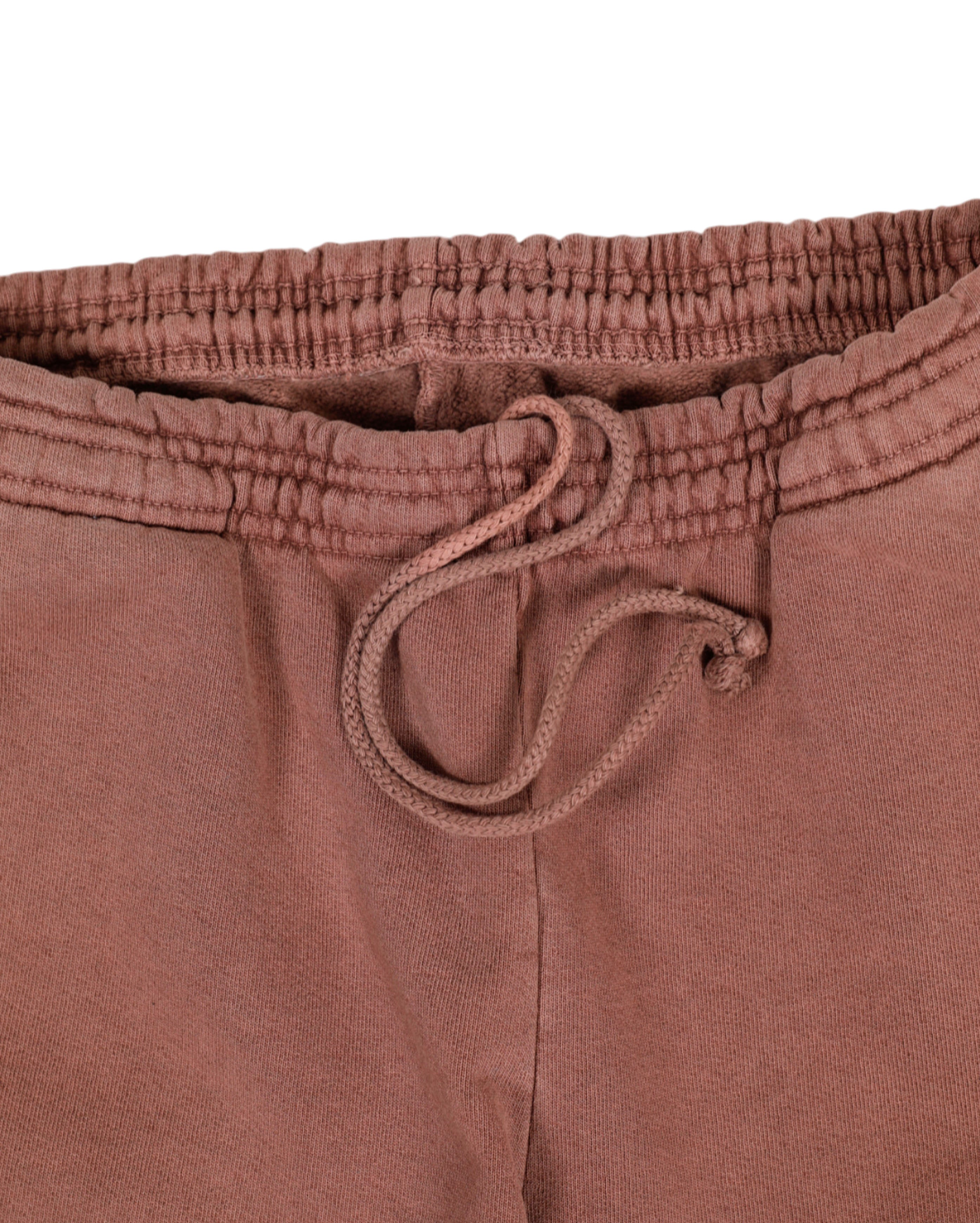 starcow-x With Vivid Color Fleece jogg Pant Brown-Starcowparis