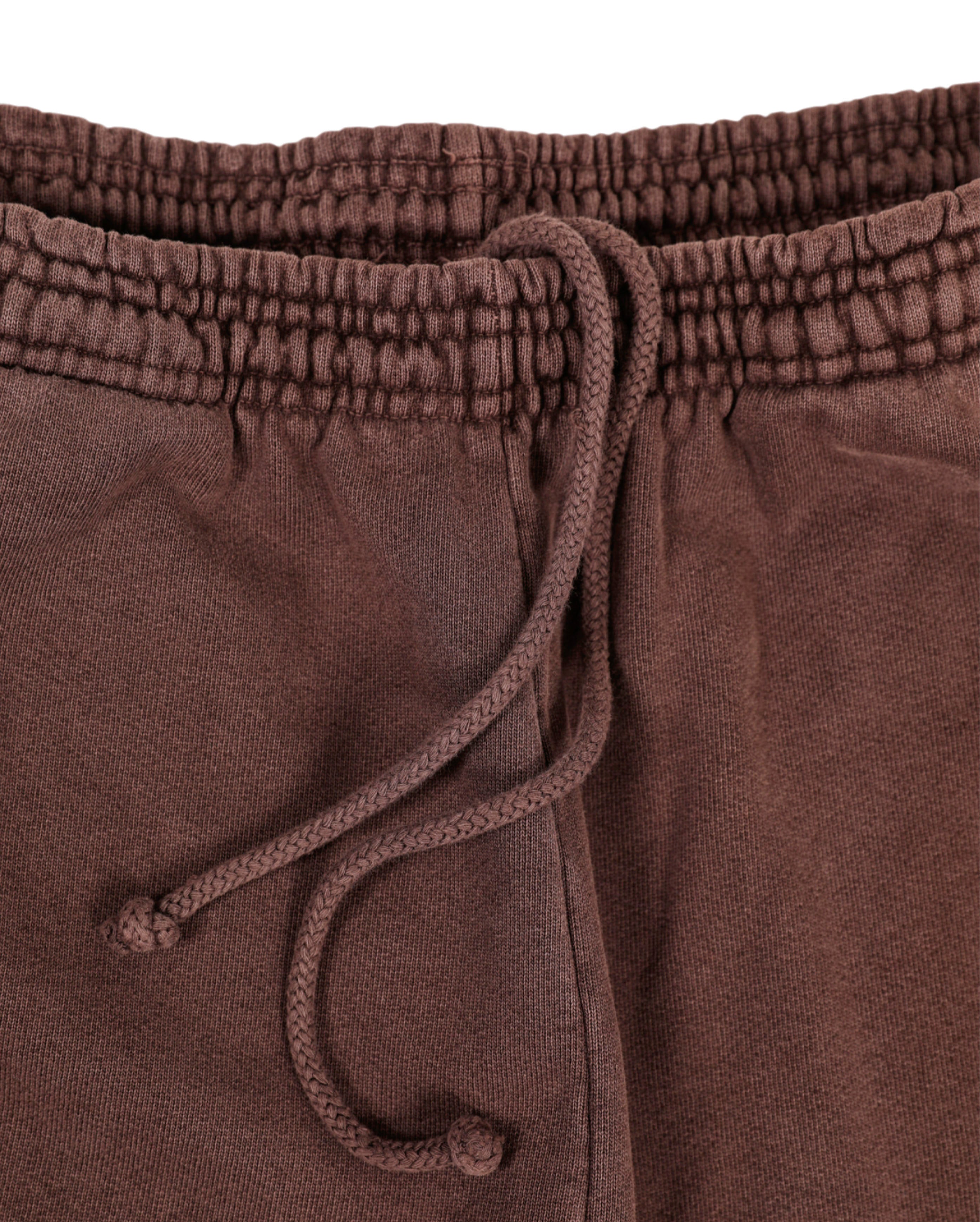 starcow-x With Vivid Color Fleece jogg Pant Dark Brown-Starcowparis