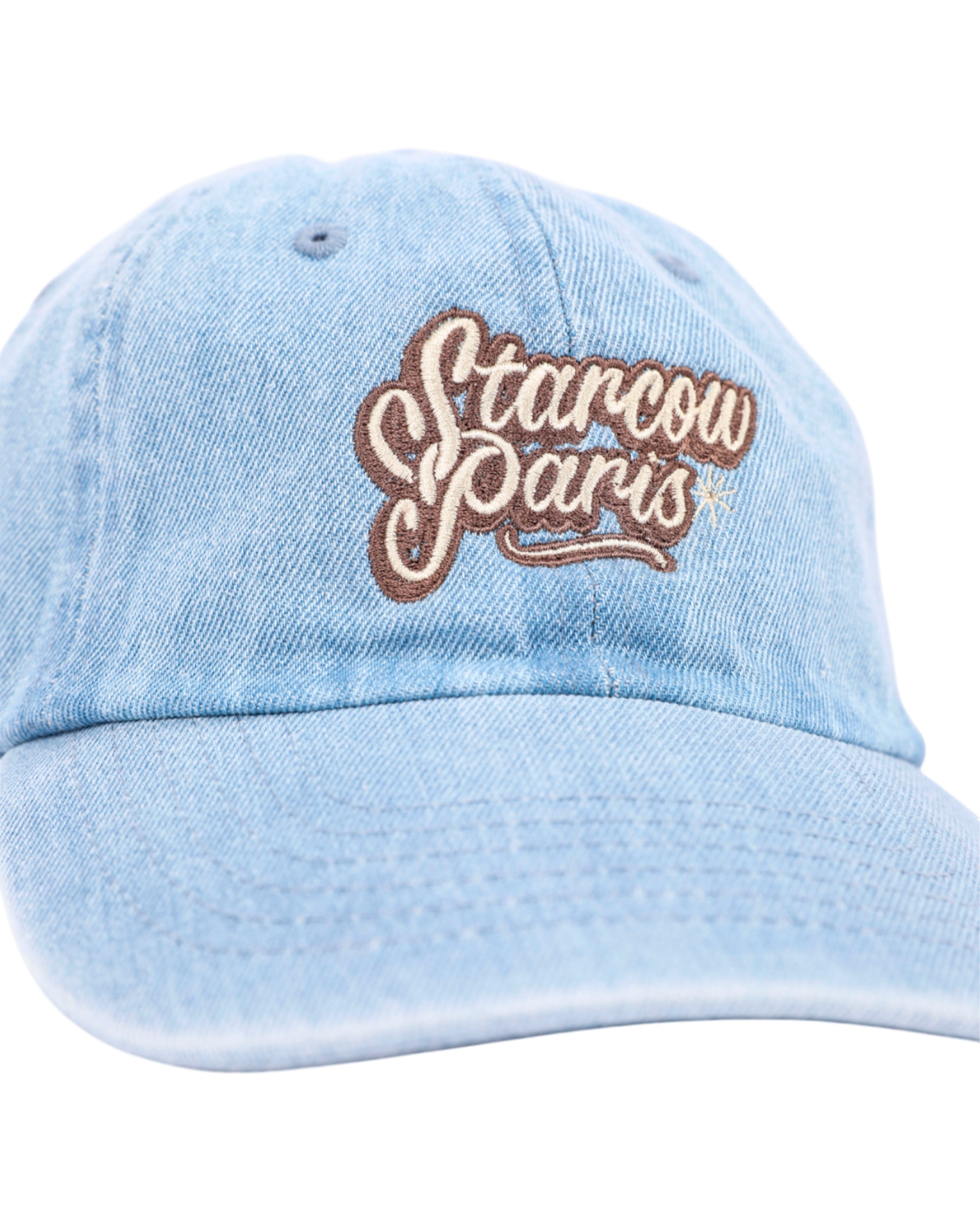 starcow-x With Vivid Color baseball cap Denim-Starcowparis