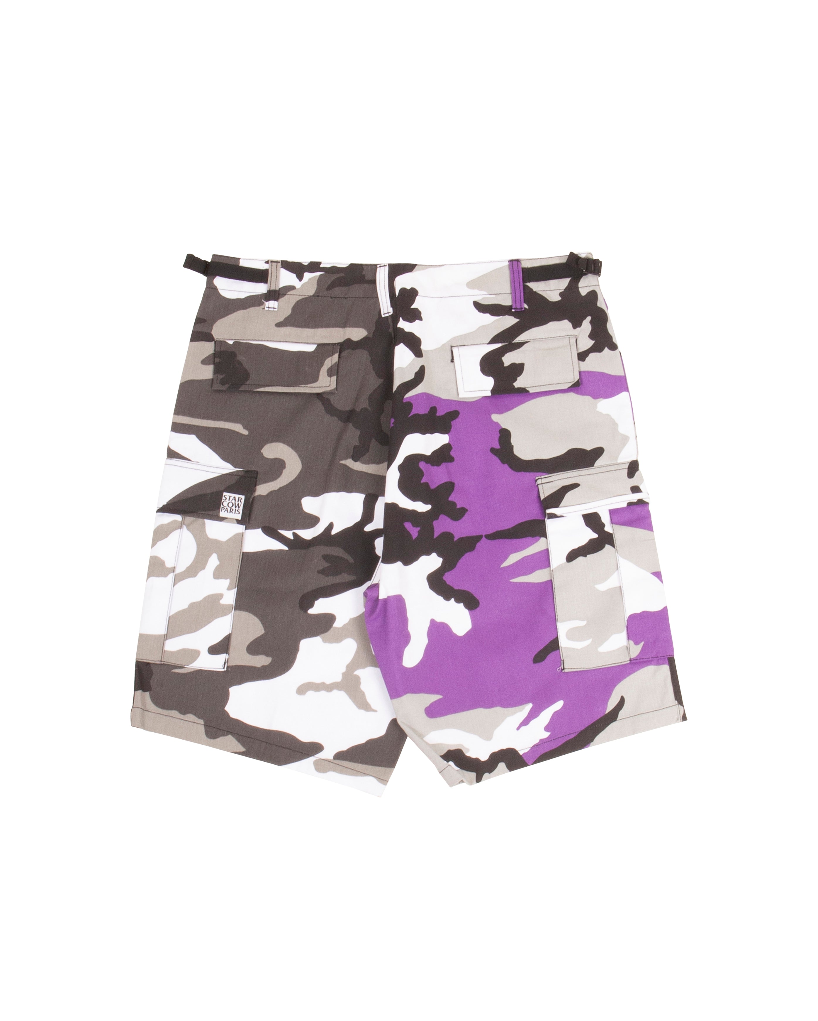 BDU Shorts Two Tone Purple City Camo - Starcowparis