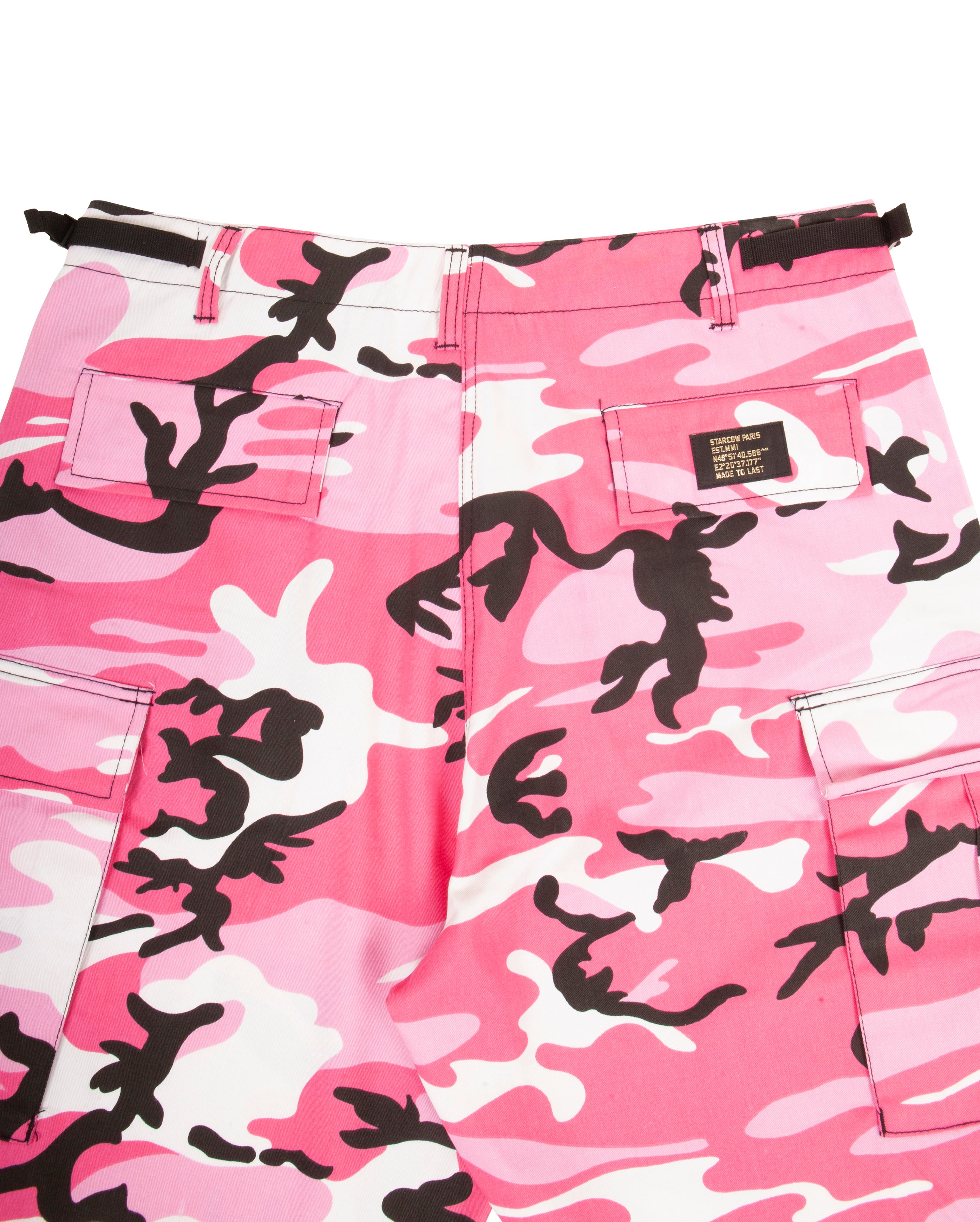 BDU Shorts Pink Camo - Starcowparis
