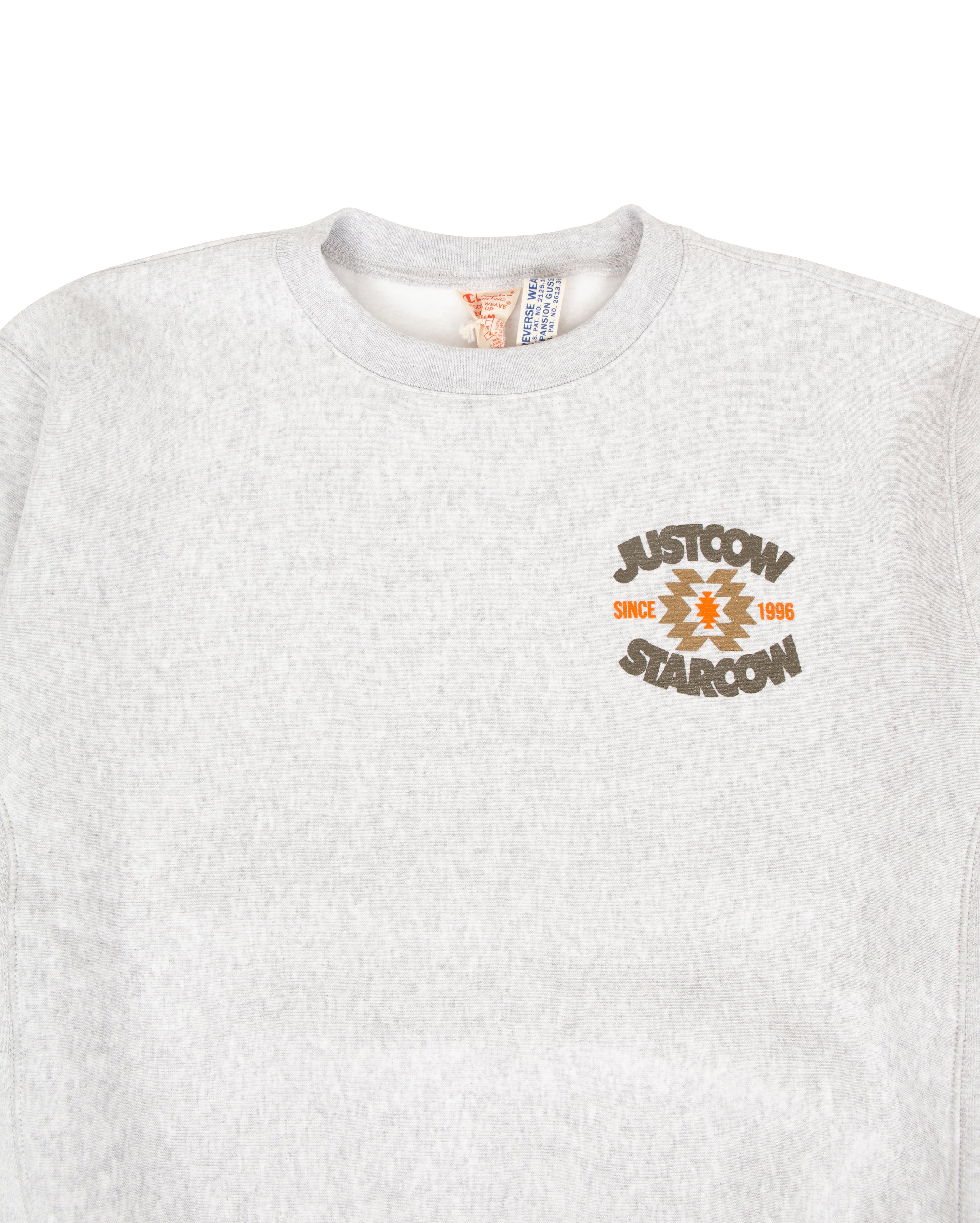 Crew Grey Navajo Script Brown Orange - Starcowparis - Starcowparis - 2