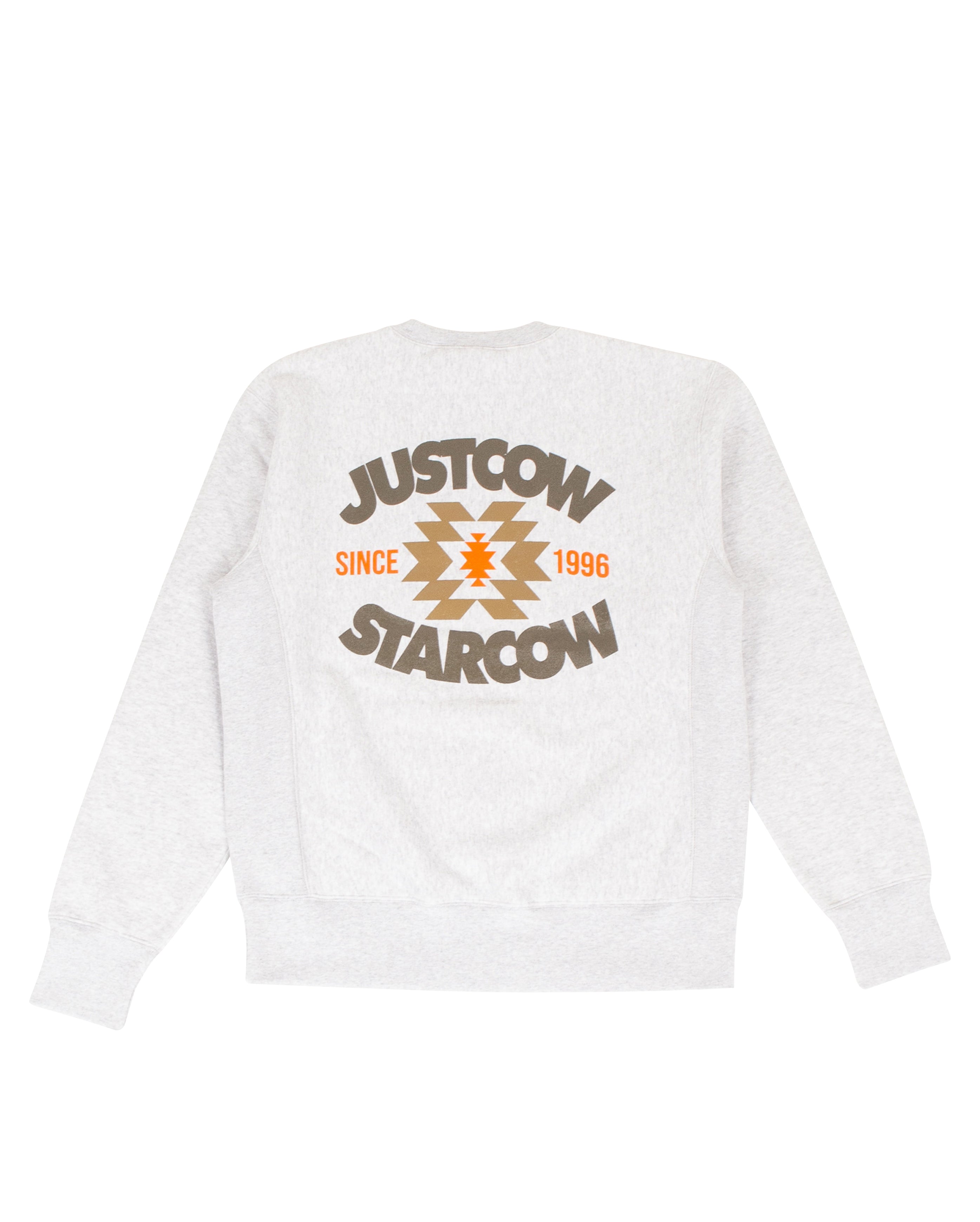 Crew Grey Navajo Script Brown Orange - Starcowparis