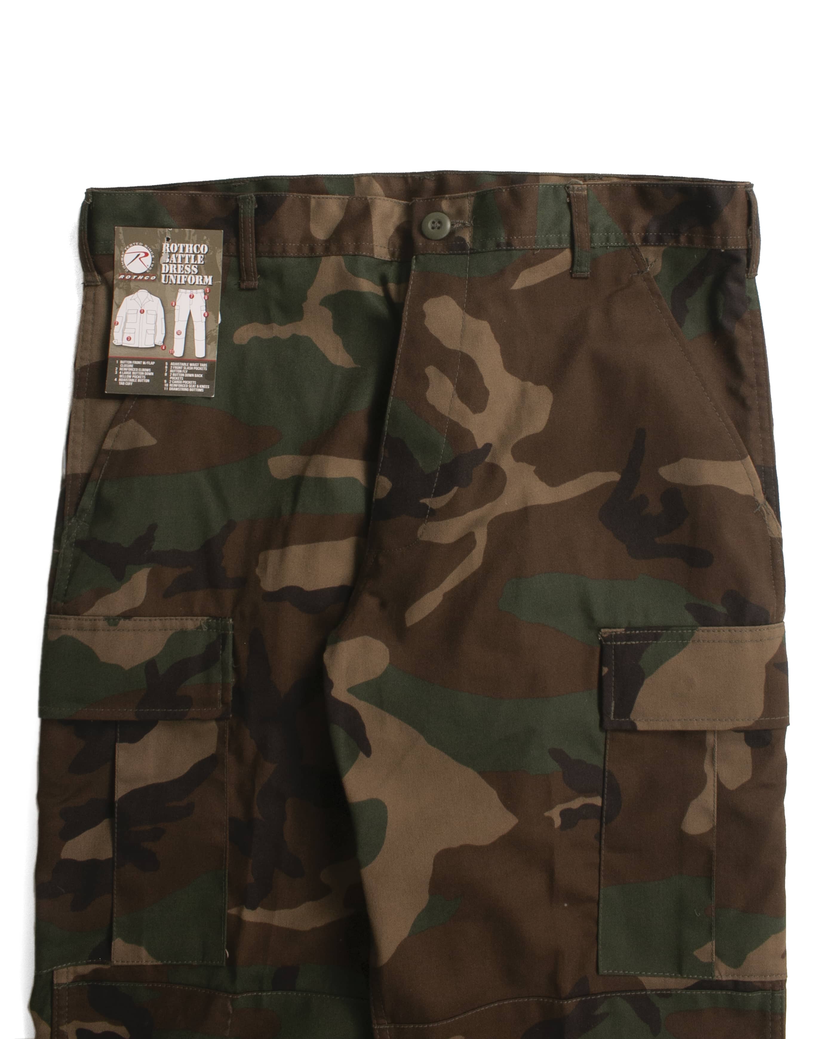 Taktische BDU-Hose Woodland Camo - Starcowparis - 2