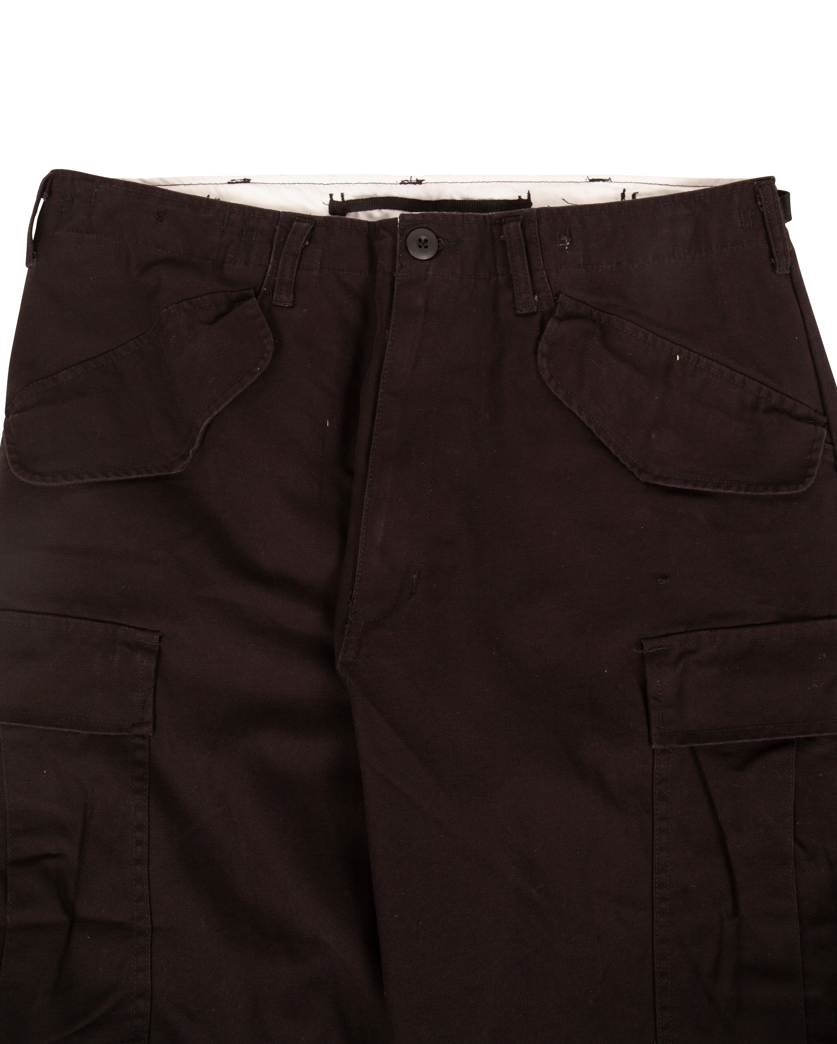 Vintage M-65 Field Pants Black - Starcowparis