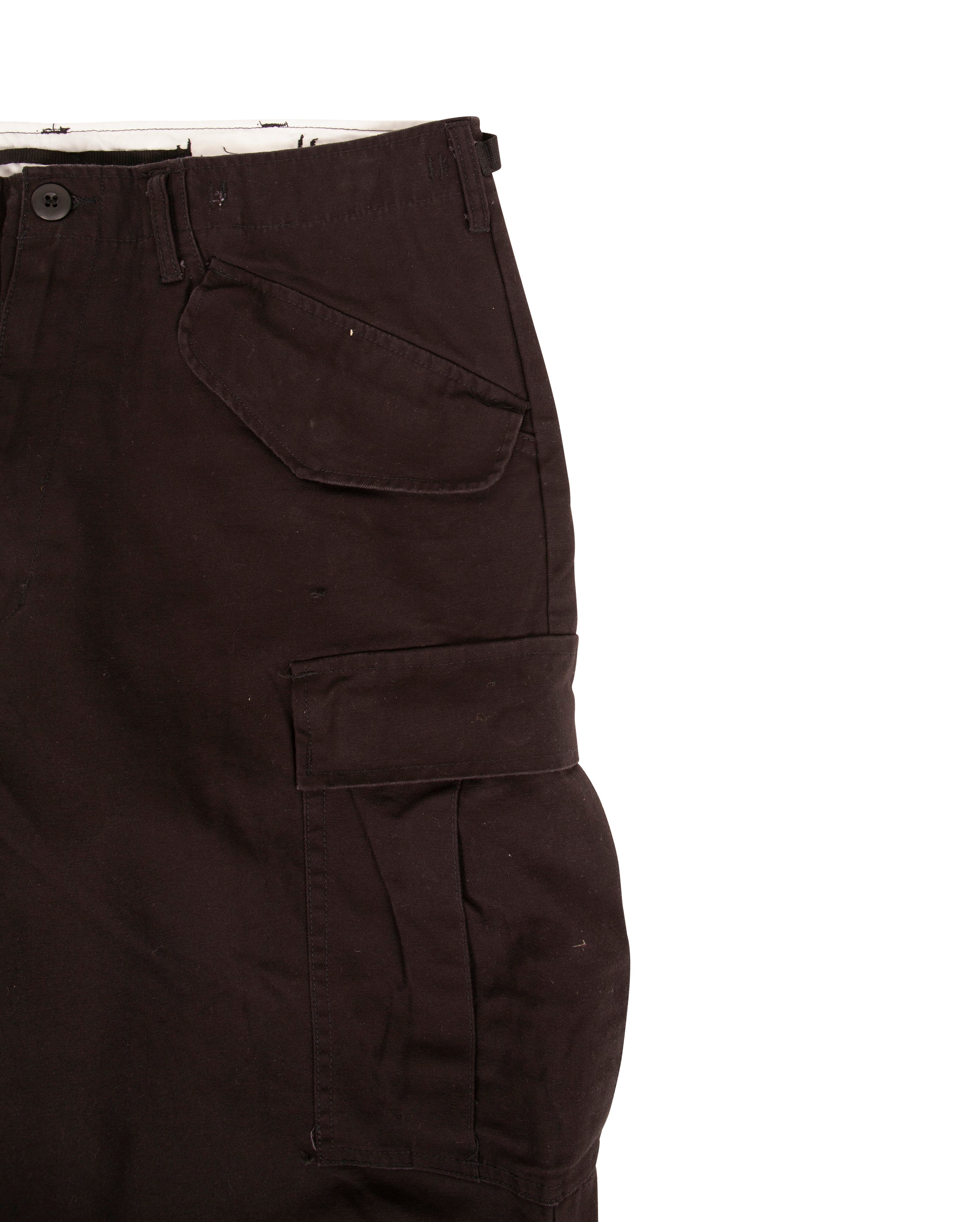 Vintage M-65 Field Pants Black - Starcowparis