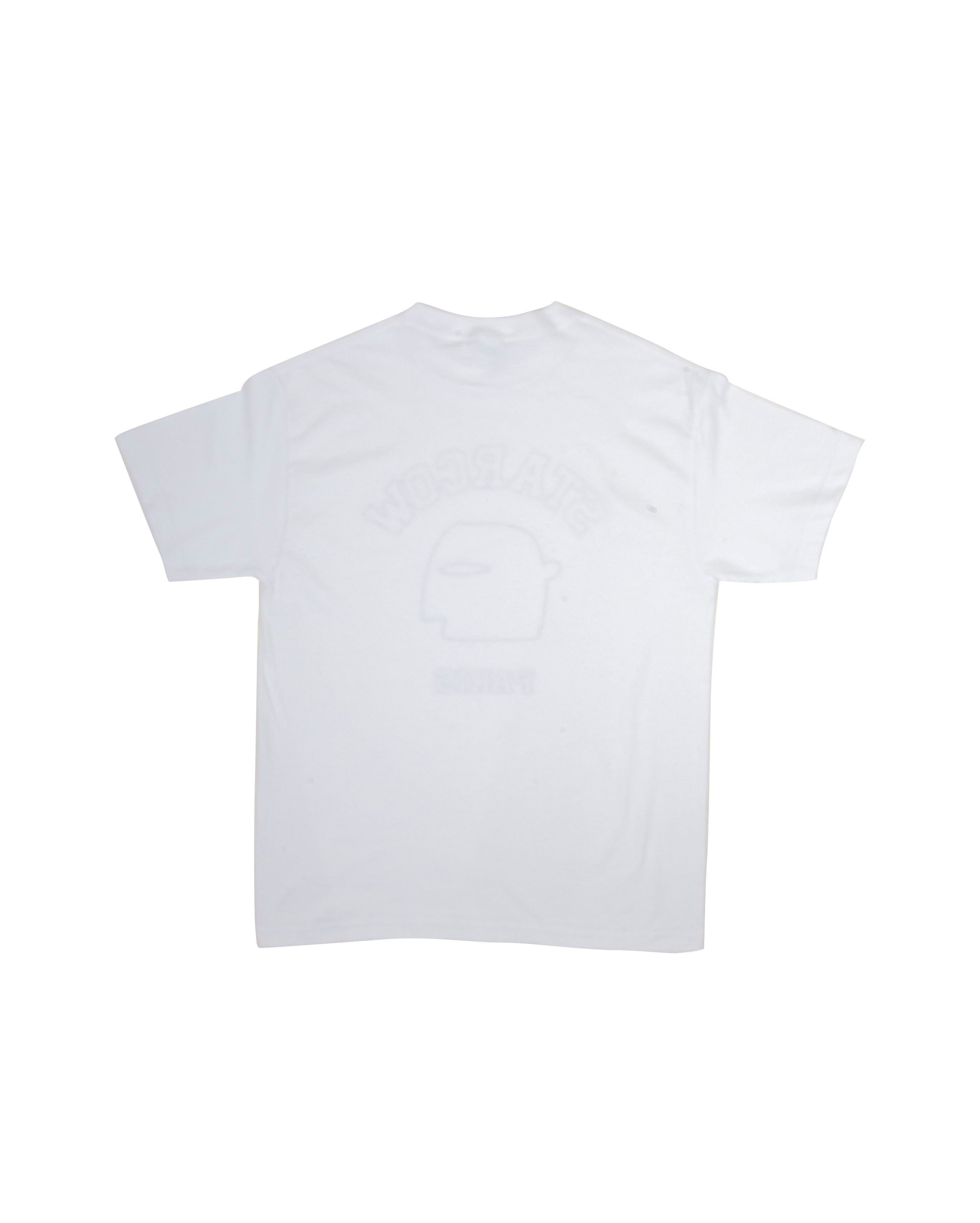 Tee White Logo Head Black - Starcowparis - 3
