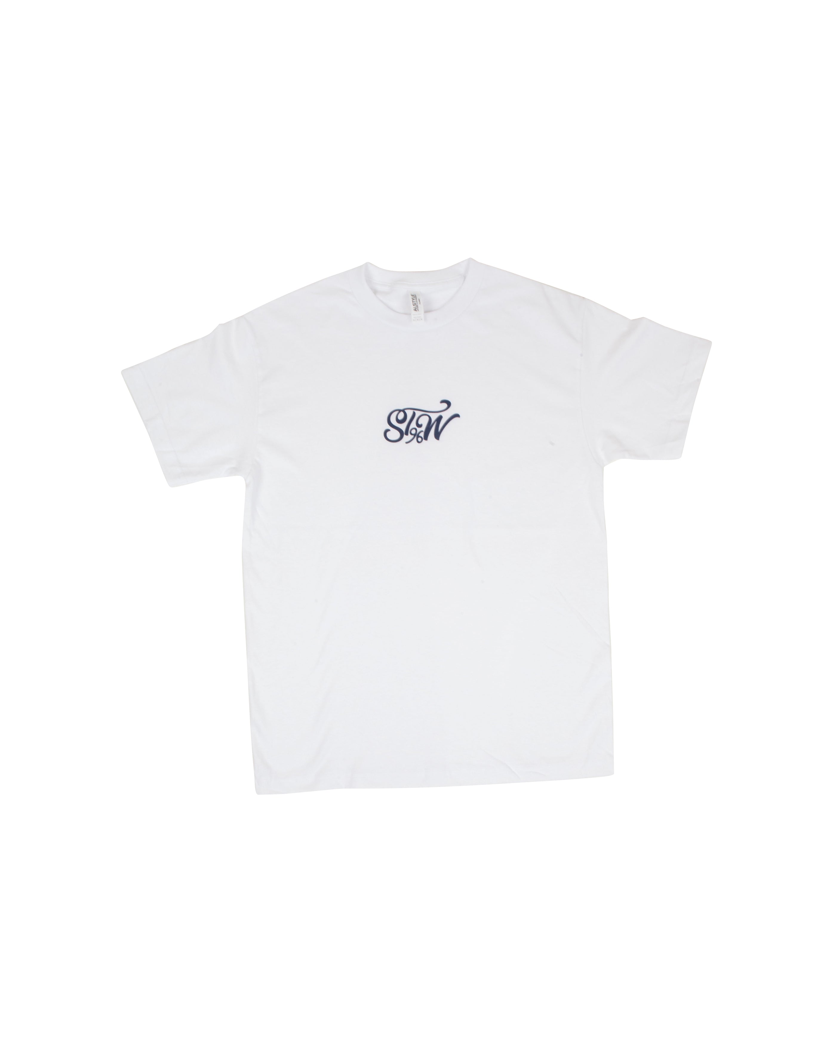 Tee White Logo Script 96 Navy - Starcowparis