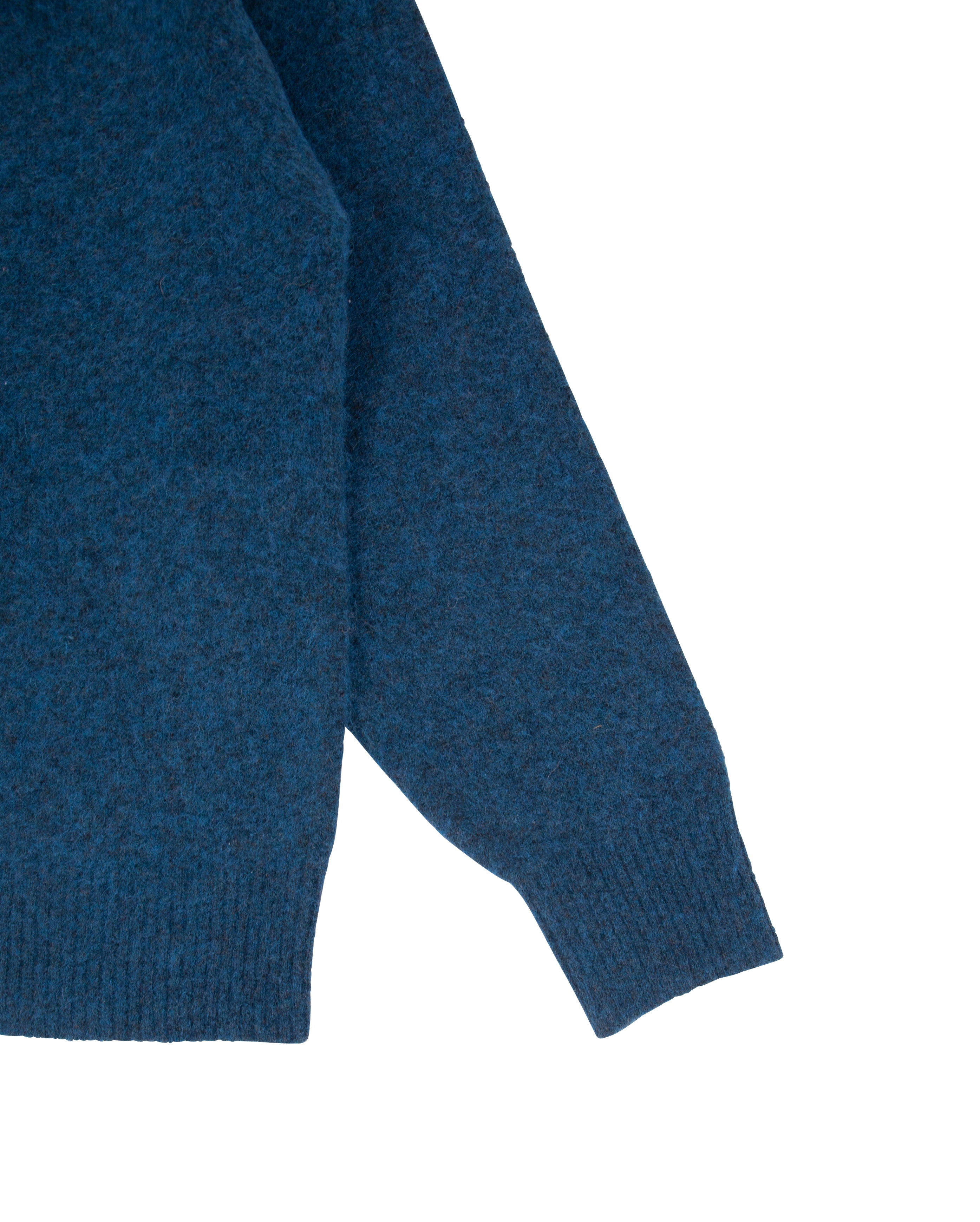 Brushed Cardigan Blue
