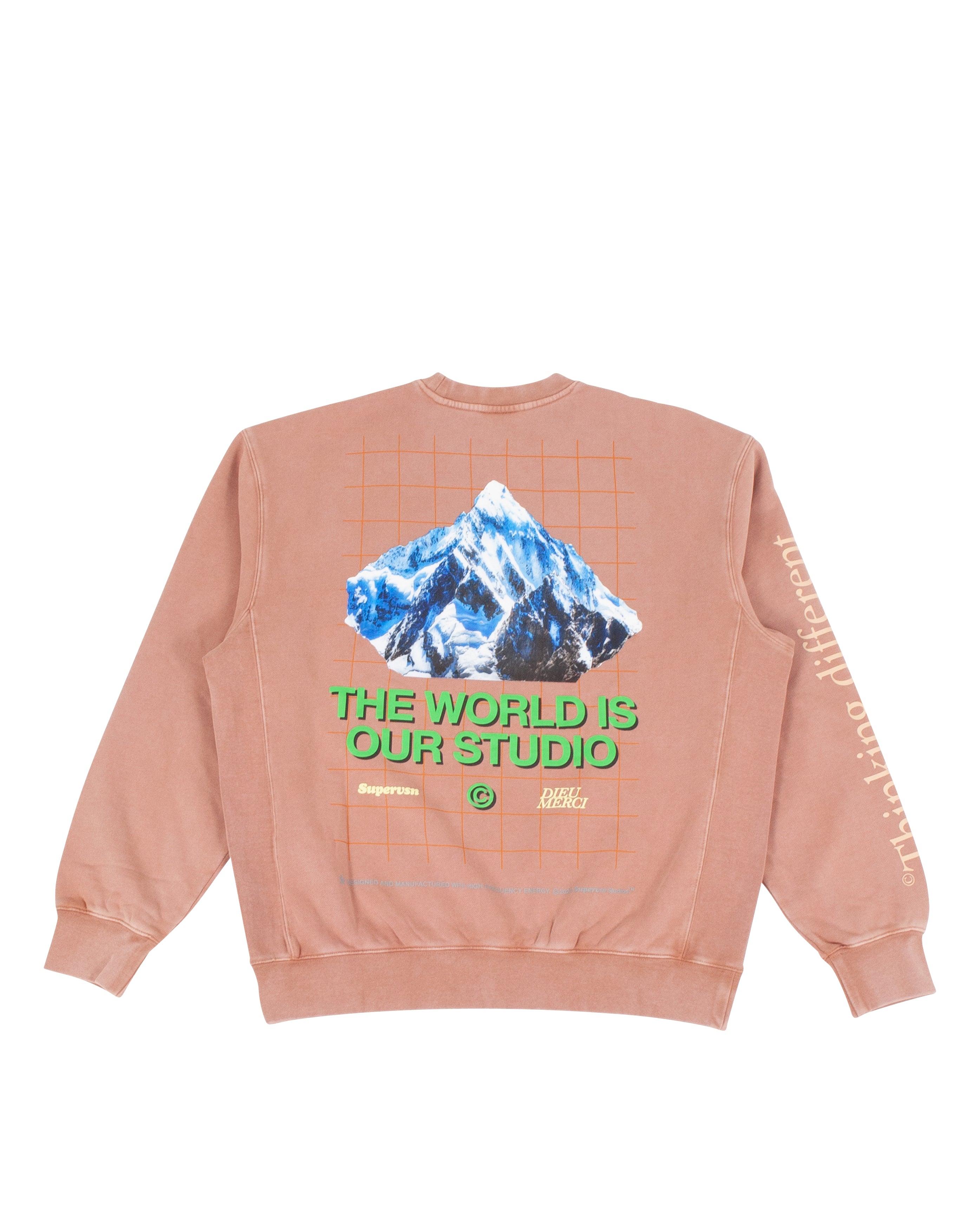Mountain Top Crewneck Mauve - Starcowparis