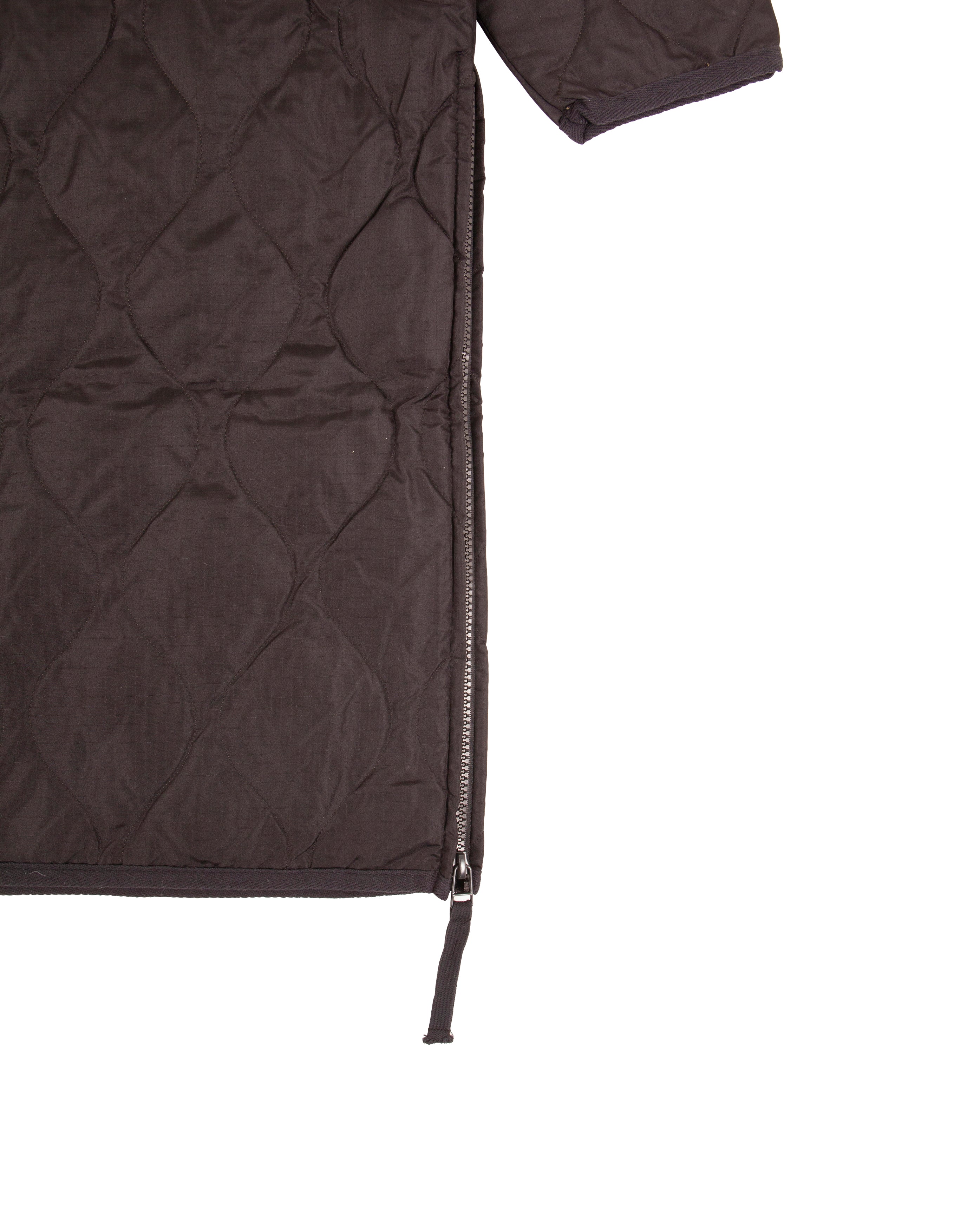 Military Crewneck Down Coat Black - Starcowparis - 5