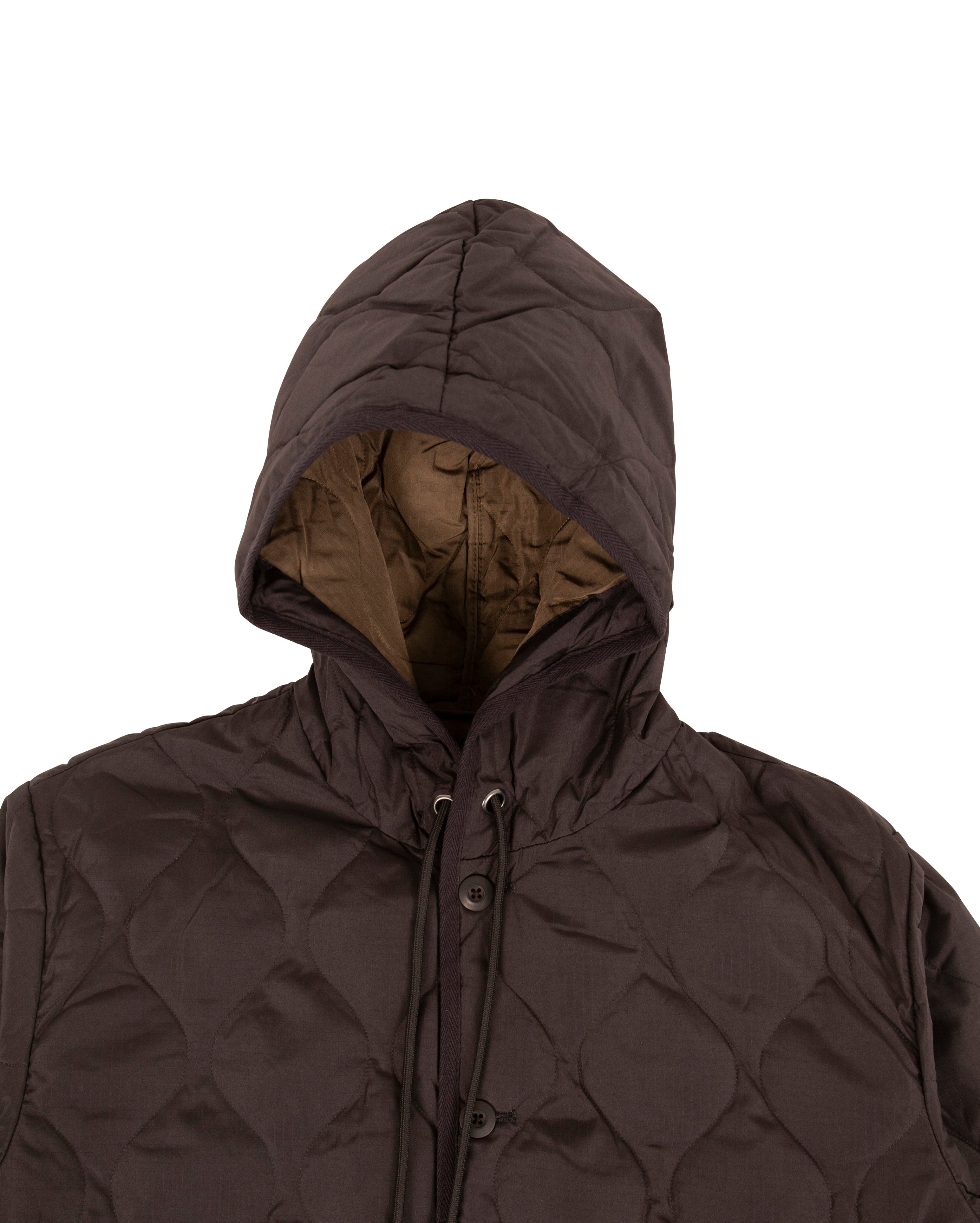 Military Hoodie Down Coat Black - Starcowparis - Starcowparis - 2