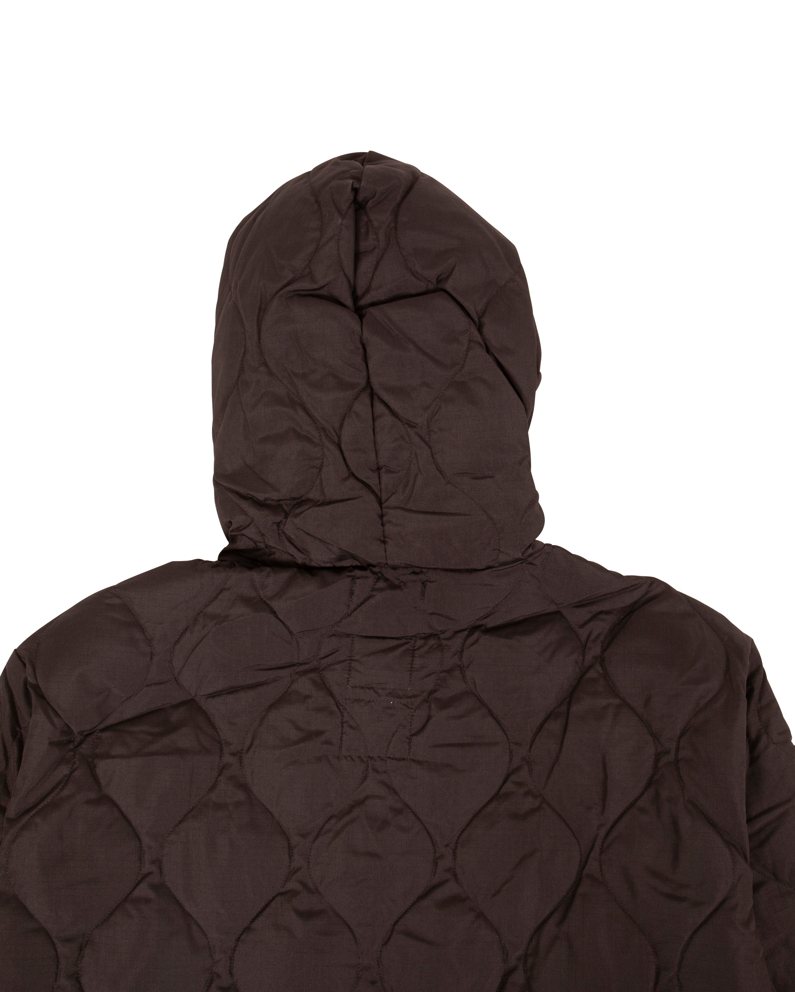 Military Hoodie Down Coat Black - Starcowparis - 5