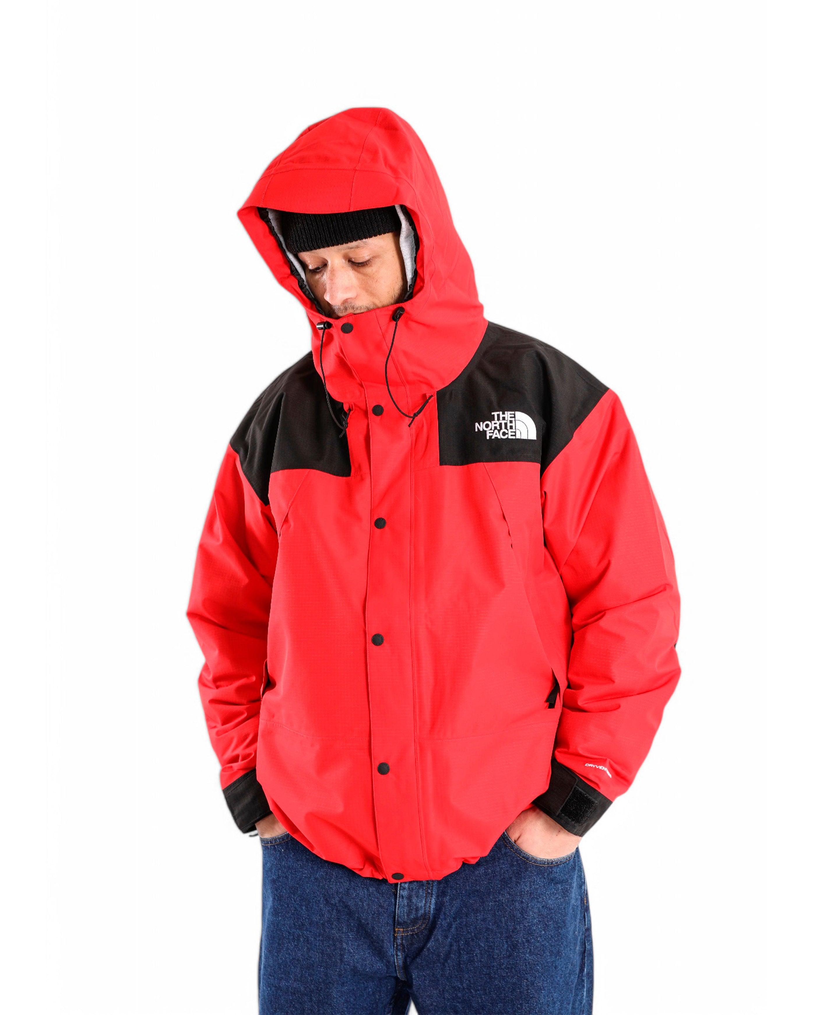 The North Face-Dryvent Mono Mountain Jacket Red-Starcowparis