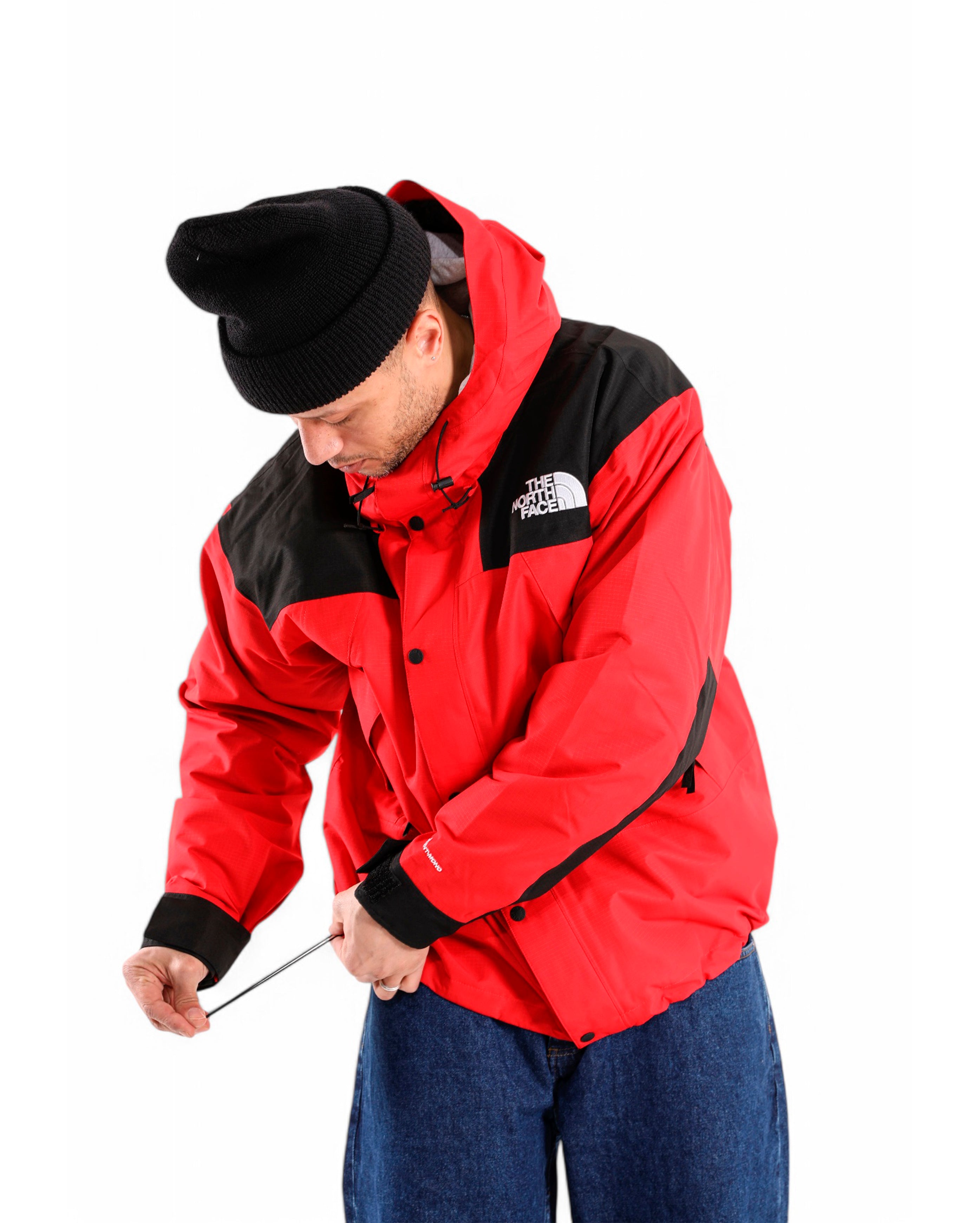 The North Face-Dryvent Mono Mountain Jacket Red-Starcowparis