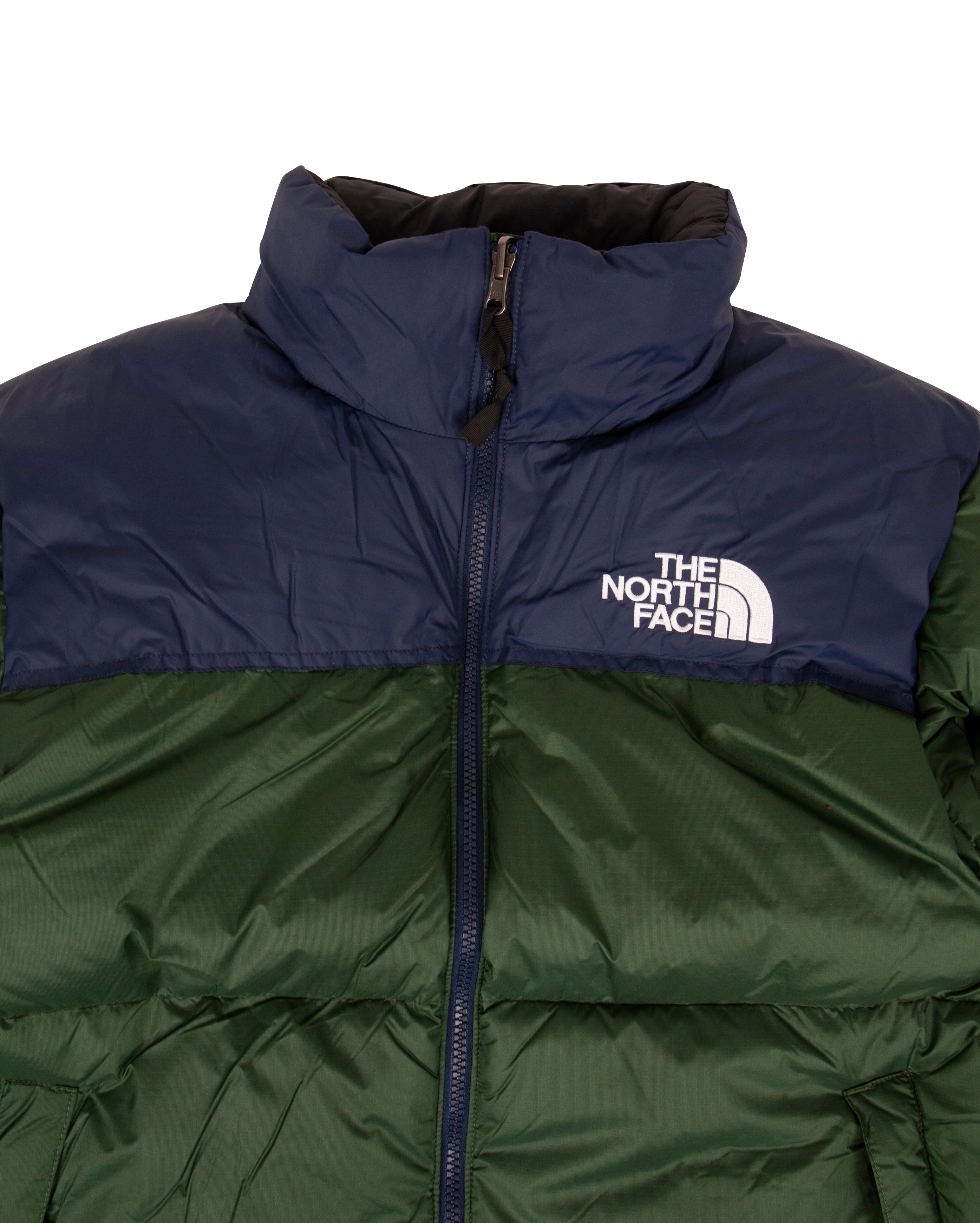 1996 Retro Nuptse Jacket Pinendl Navy Green - Starcowparis
