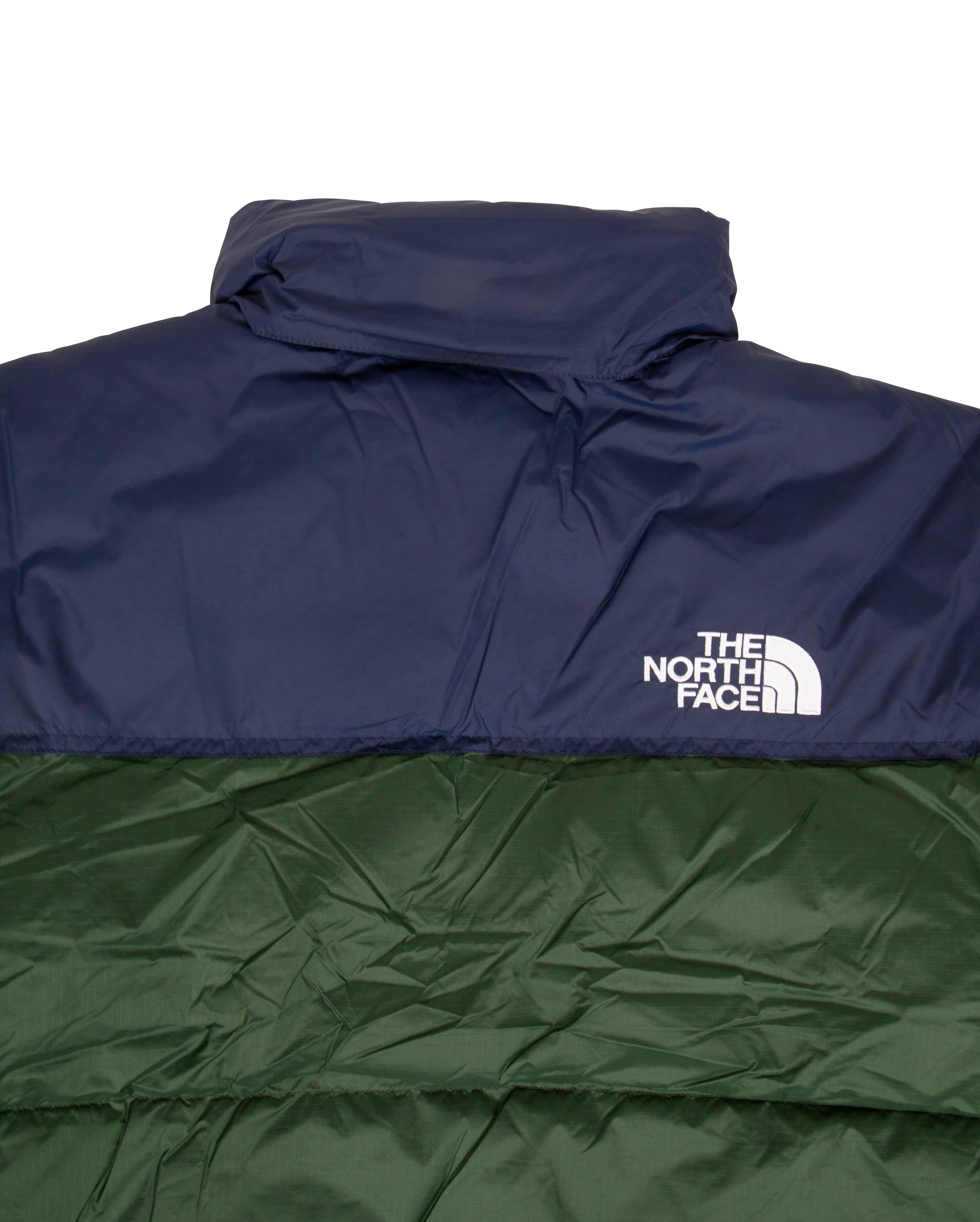 1996 Retro Nuptse Jacket Pinendl Navy Green - Starcowparis