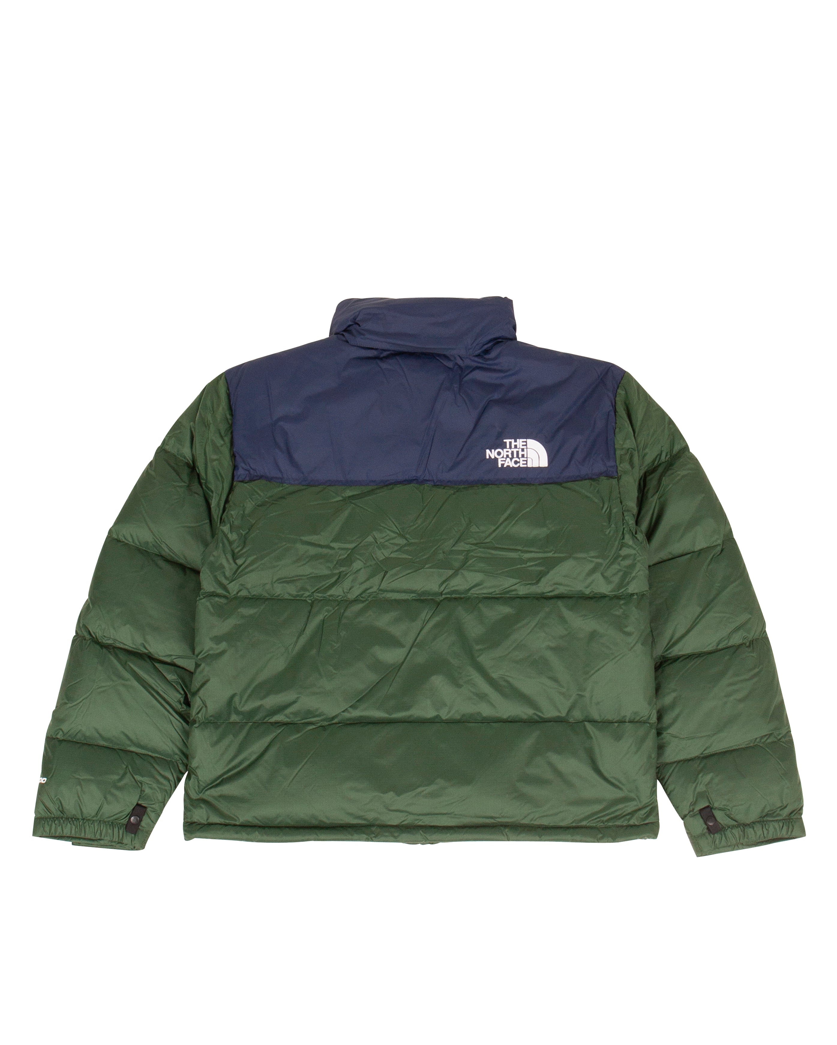 1996 Retro Nuptse Jacket Pinendl Navy Green - Starcowparis