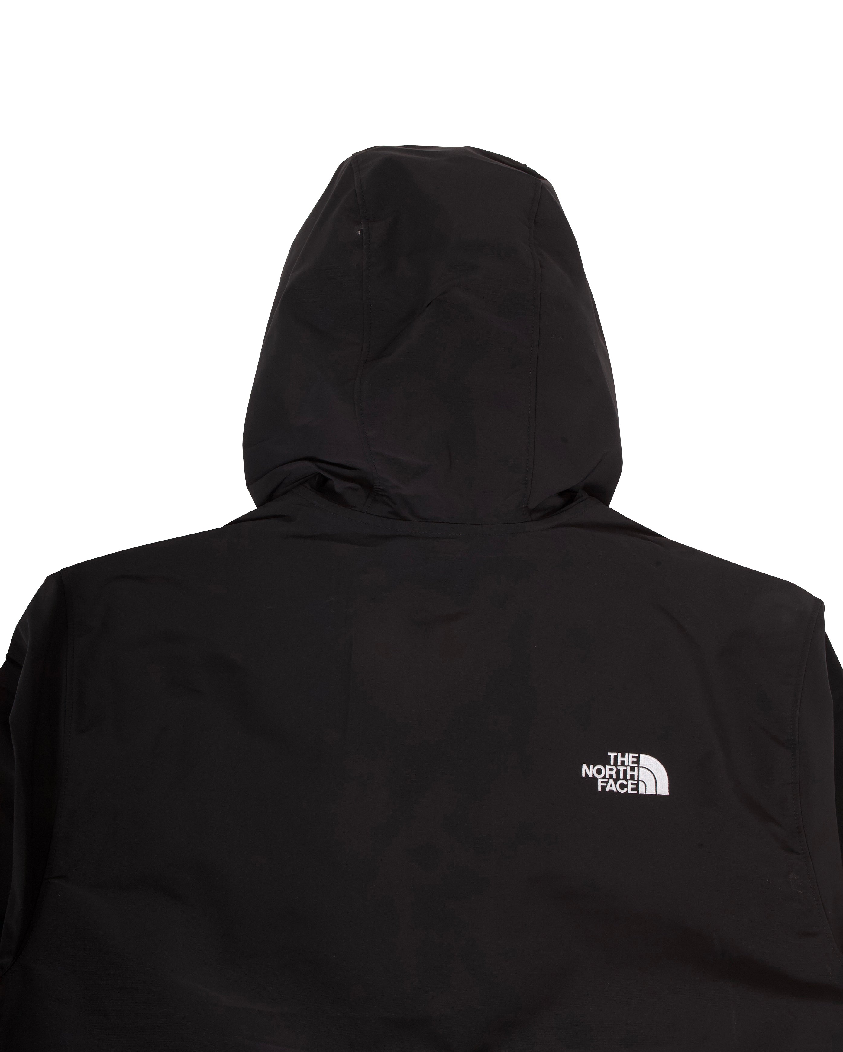 Easy Wind Hooded Full Zip Jacket Black - Starcowparis