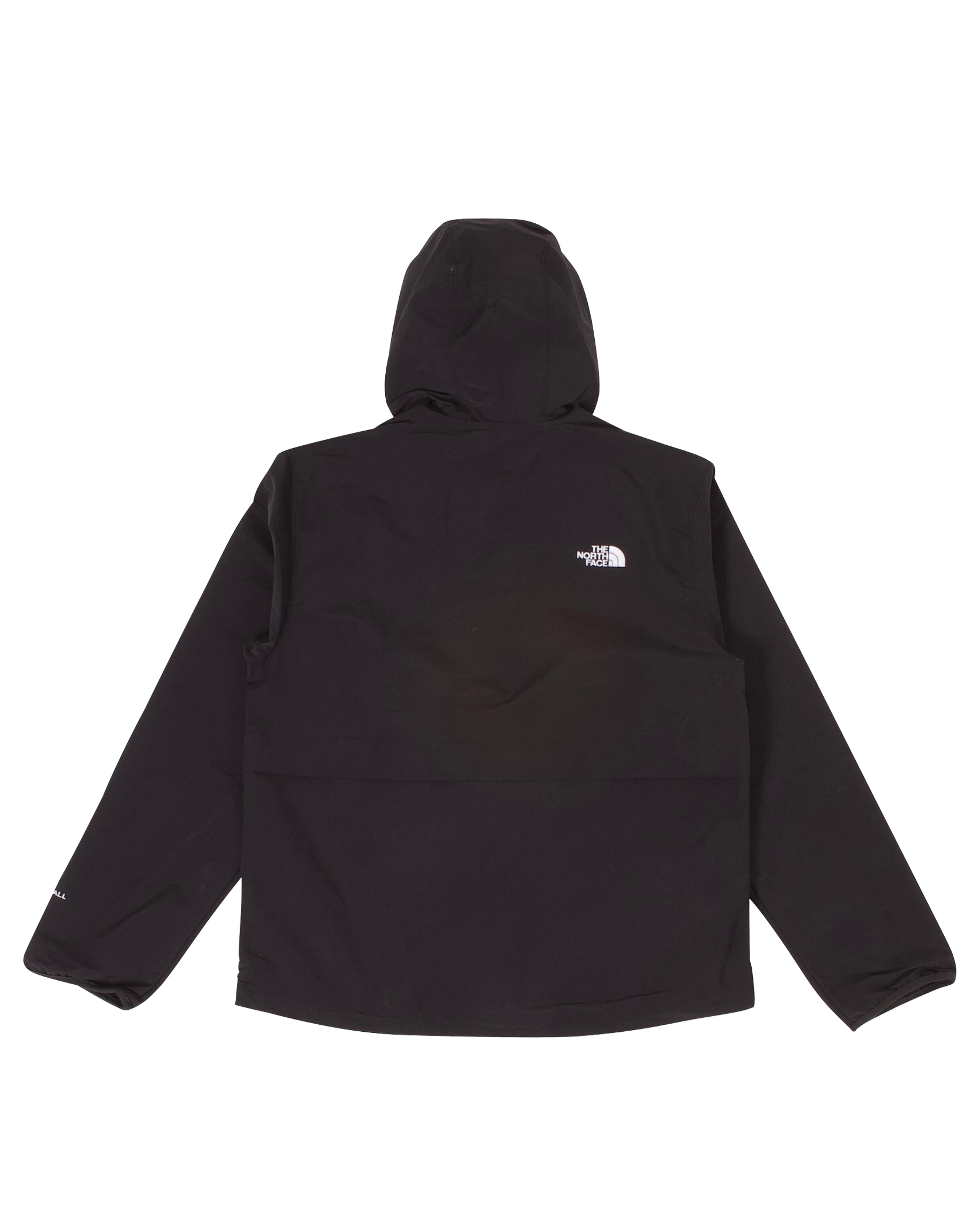 Easy Wind Hooded Full Zip Jacket Black - Starcowparis