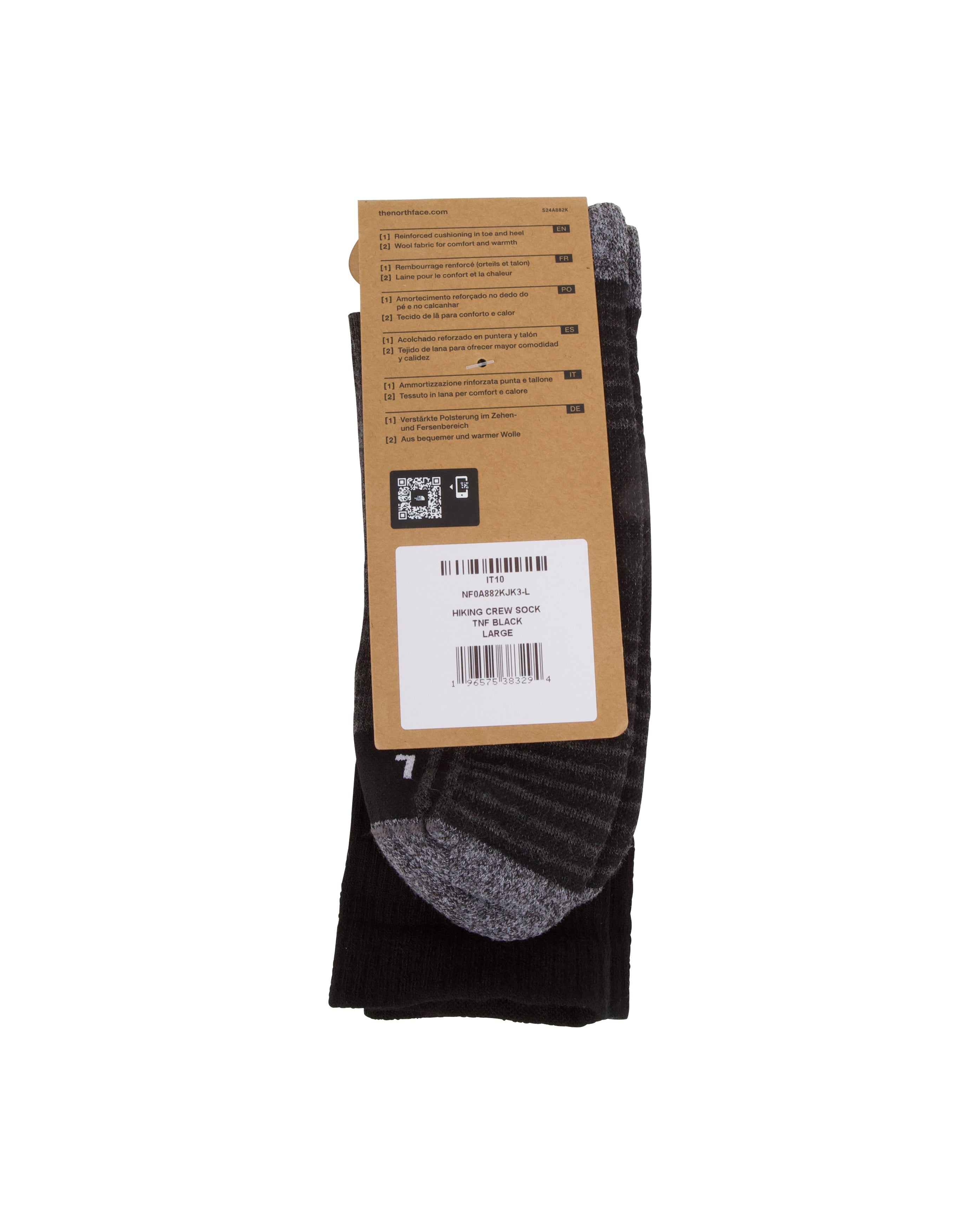 Hiking Crew Sock Black - Starcowparis - 2