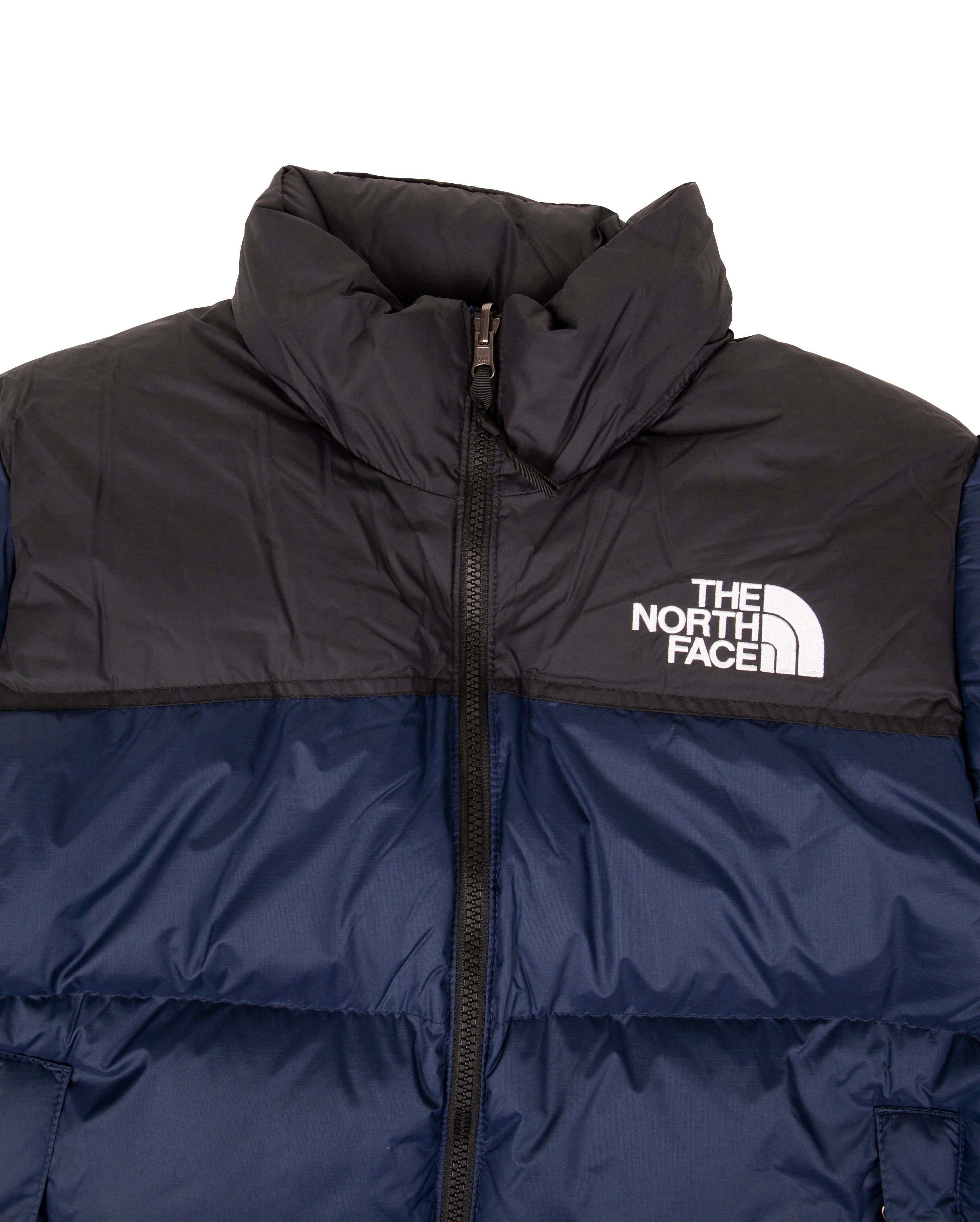W 1996 Retro Nuptse Summit Navy Black - Starcowparis