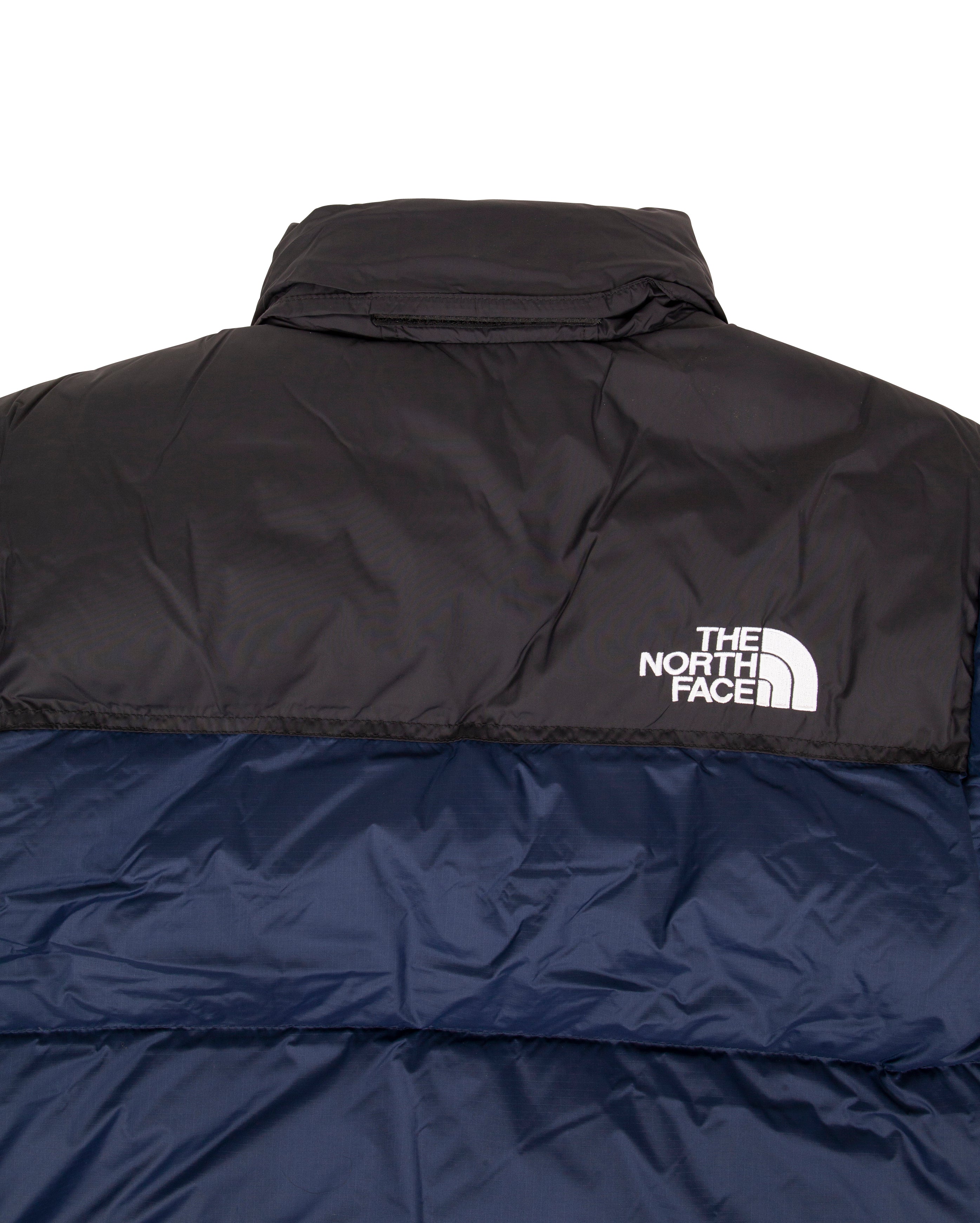 W 1996 Retro Nuptse Summit Navy Black - Starcowparis
