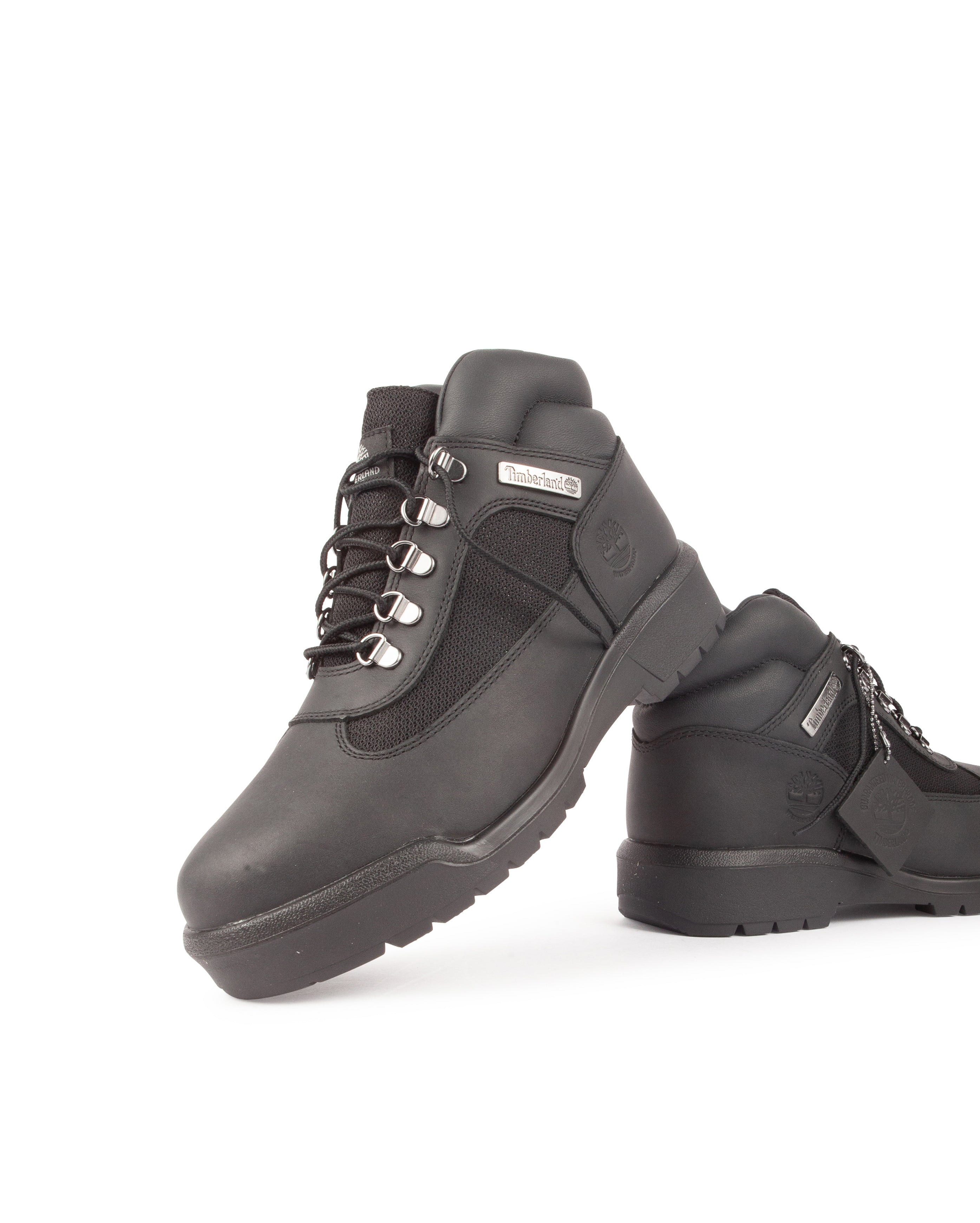 Field Boots Mid Lace Waterproof Black - Starcowparis - 4
