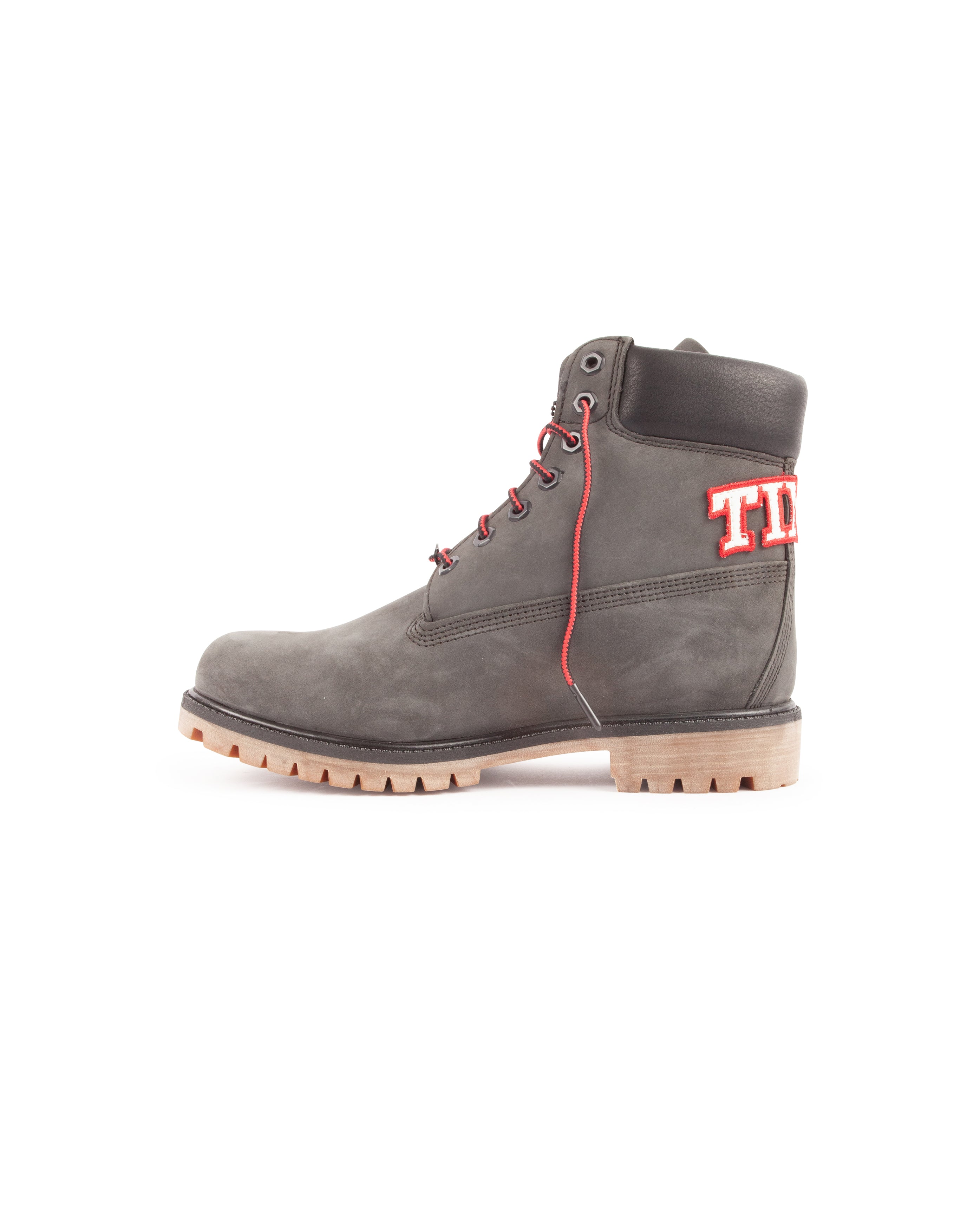 PRM 6in Lace Waterproof Boot Dark Gray Nubuck - Starcowparis - 3