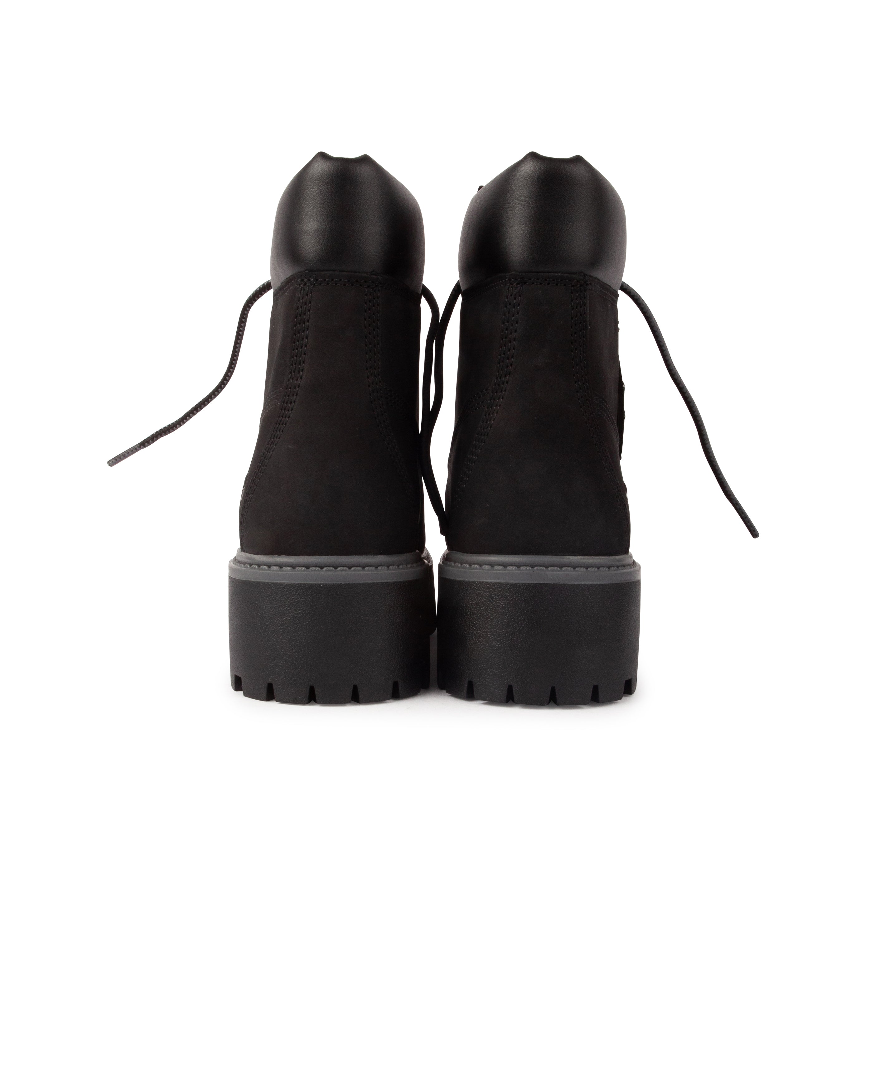 W 6 In Lace Waterproof Boots Jet Black - Starcowparis - 4