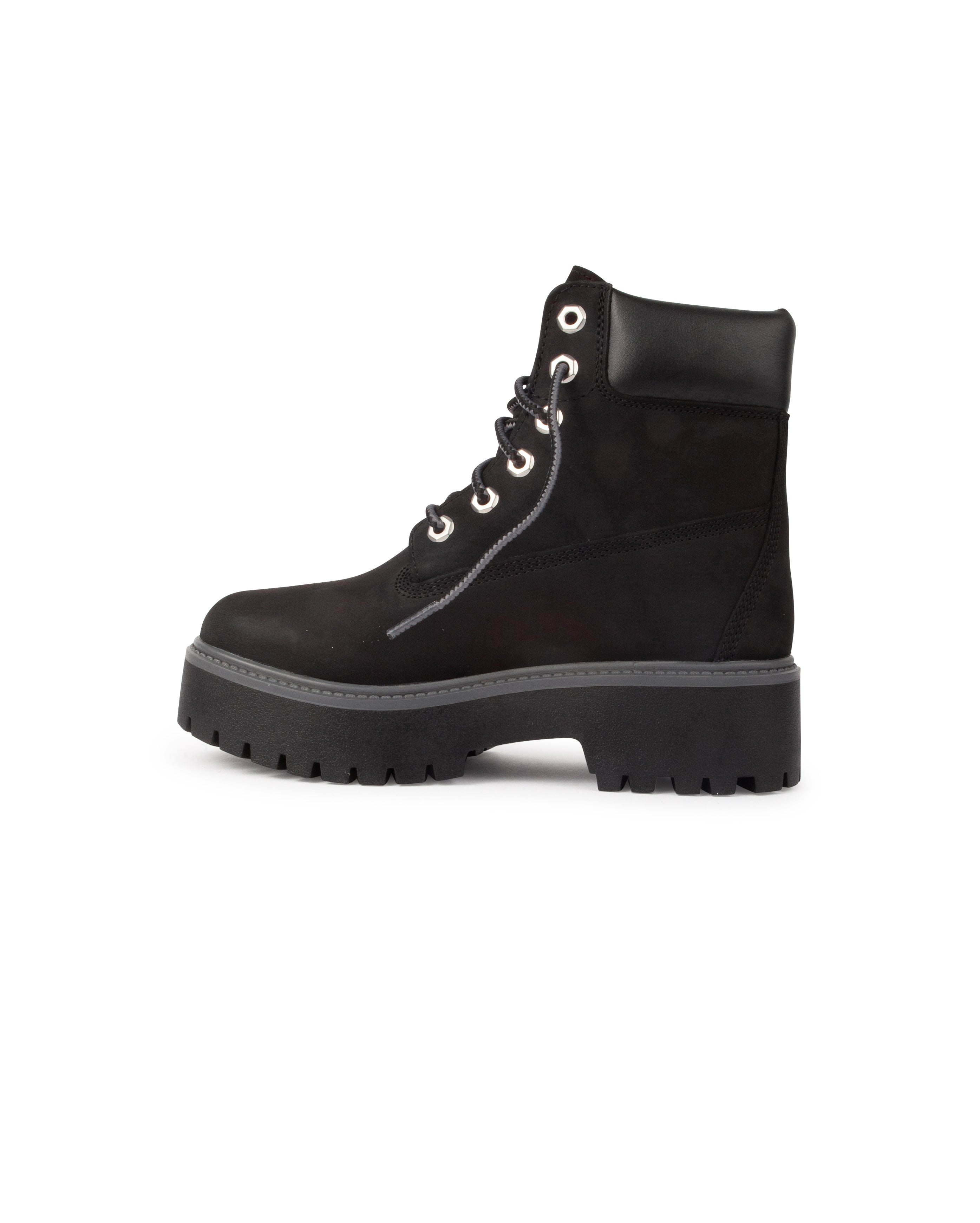 W 6 In Lace Waterproof Boots Jet Black - Starcowparis - 5
