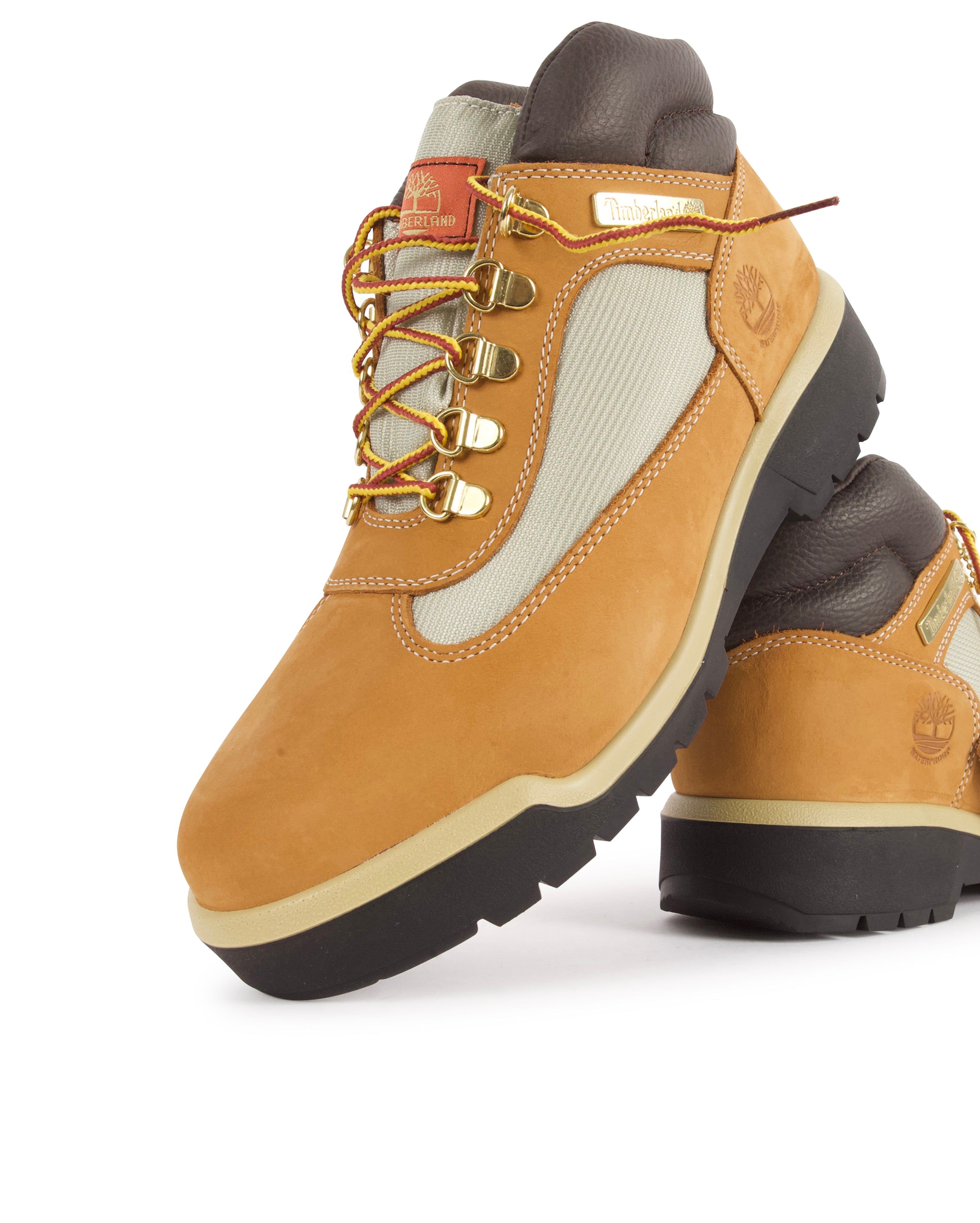 Field boots Mid Lace Waterproof Wheat - Starcowparis - 4