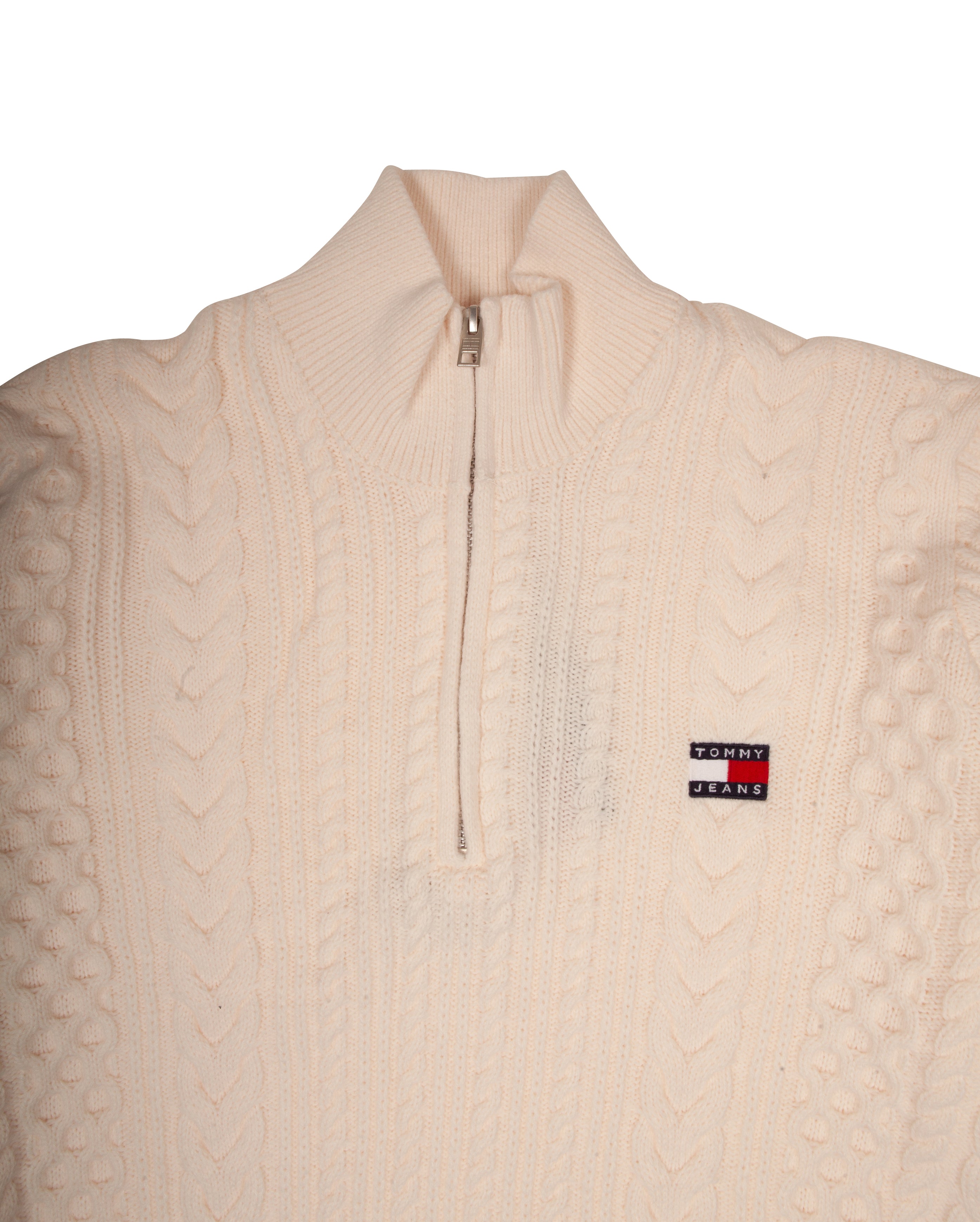 Zip Wool Sweater Ancient White - Starcowparis - 2