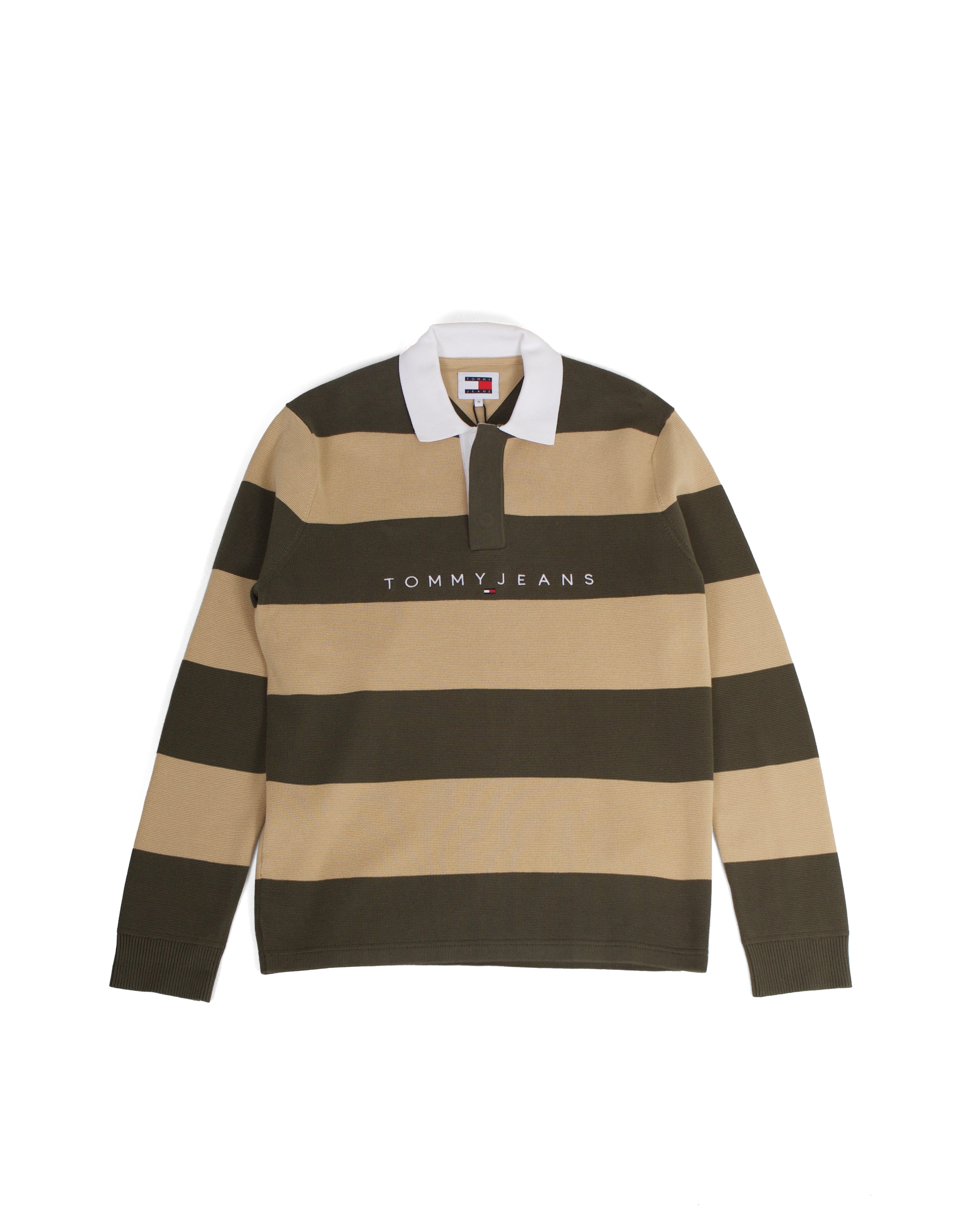 Reg CB Striped L Polo Fatigue Green - Starcowparis