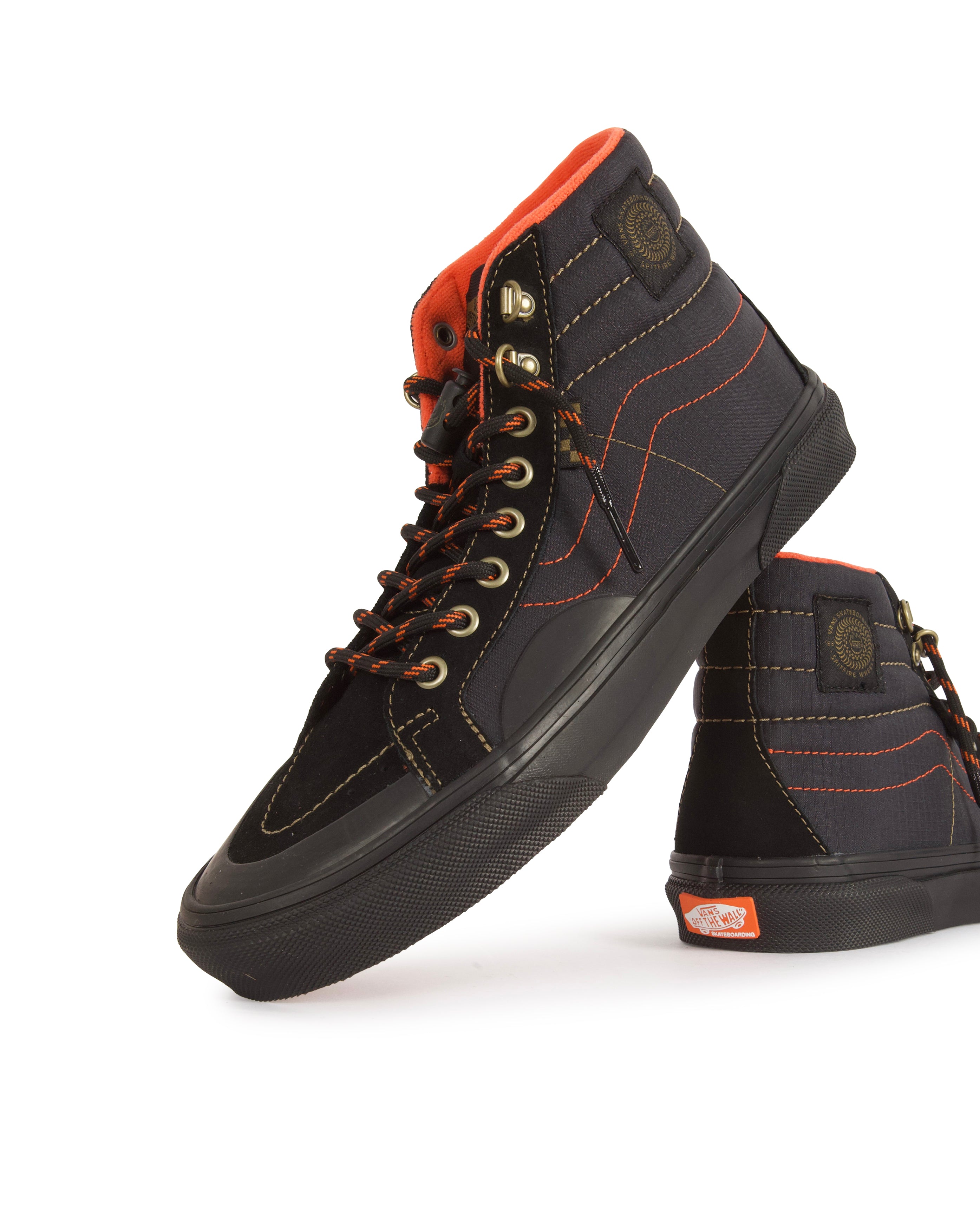 X Spitfire Sk8-Hi Reissue Black - Starcowparis