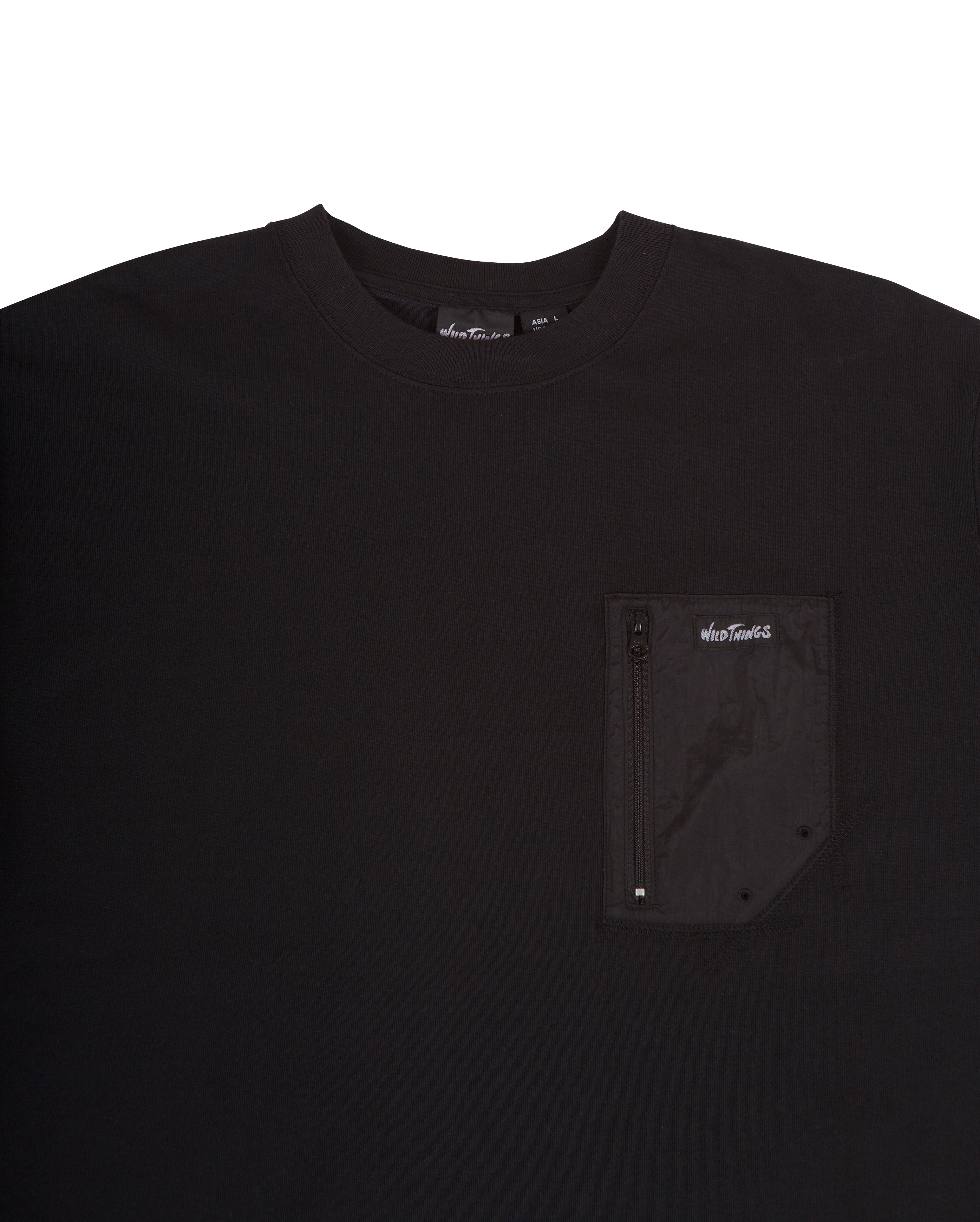 Camp Pocket Tee Black - Starcowparis