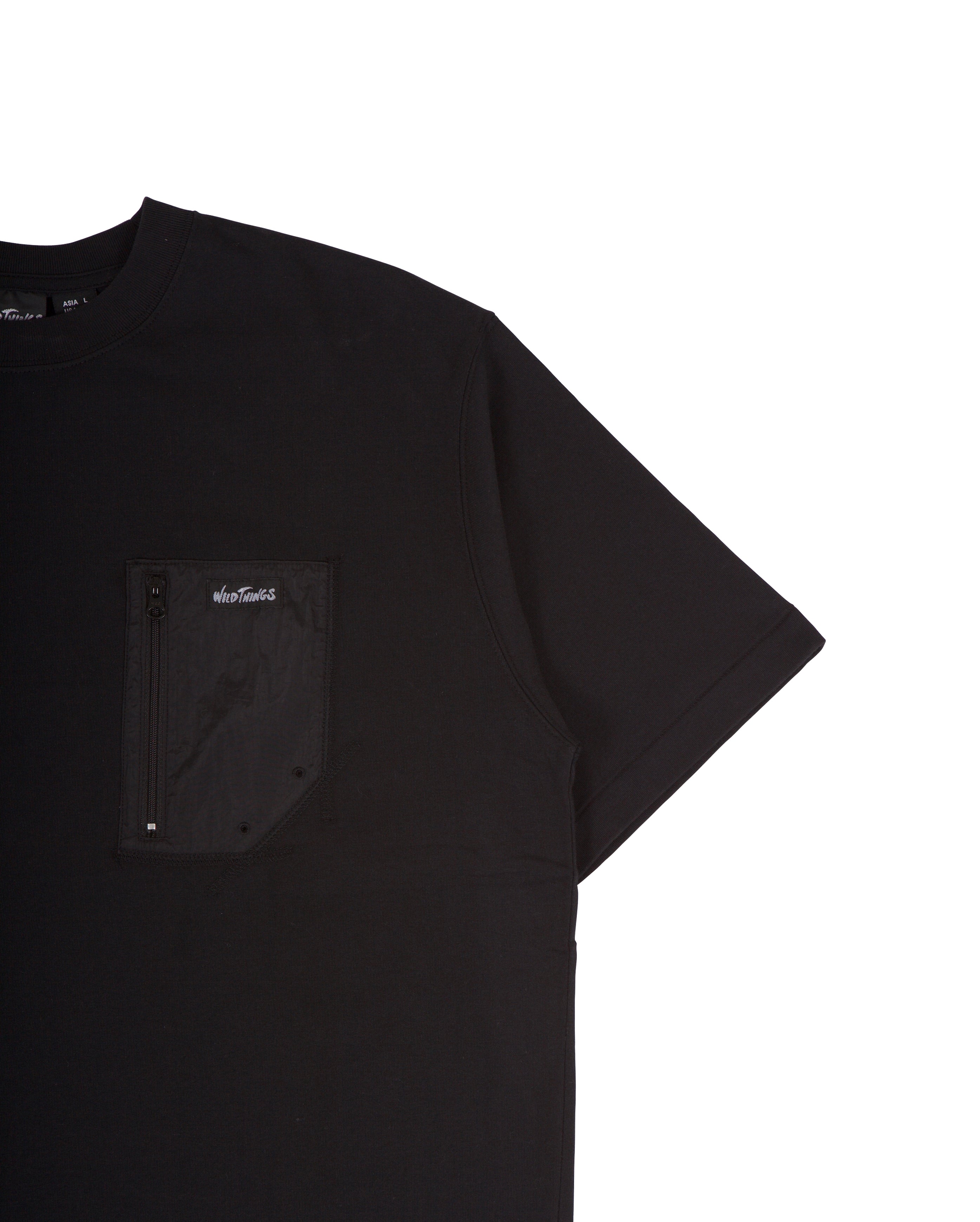 Camp Pocket Tee Black - Starcowparis