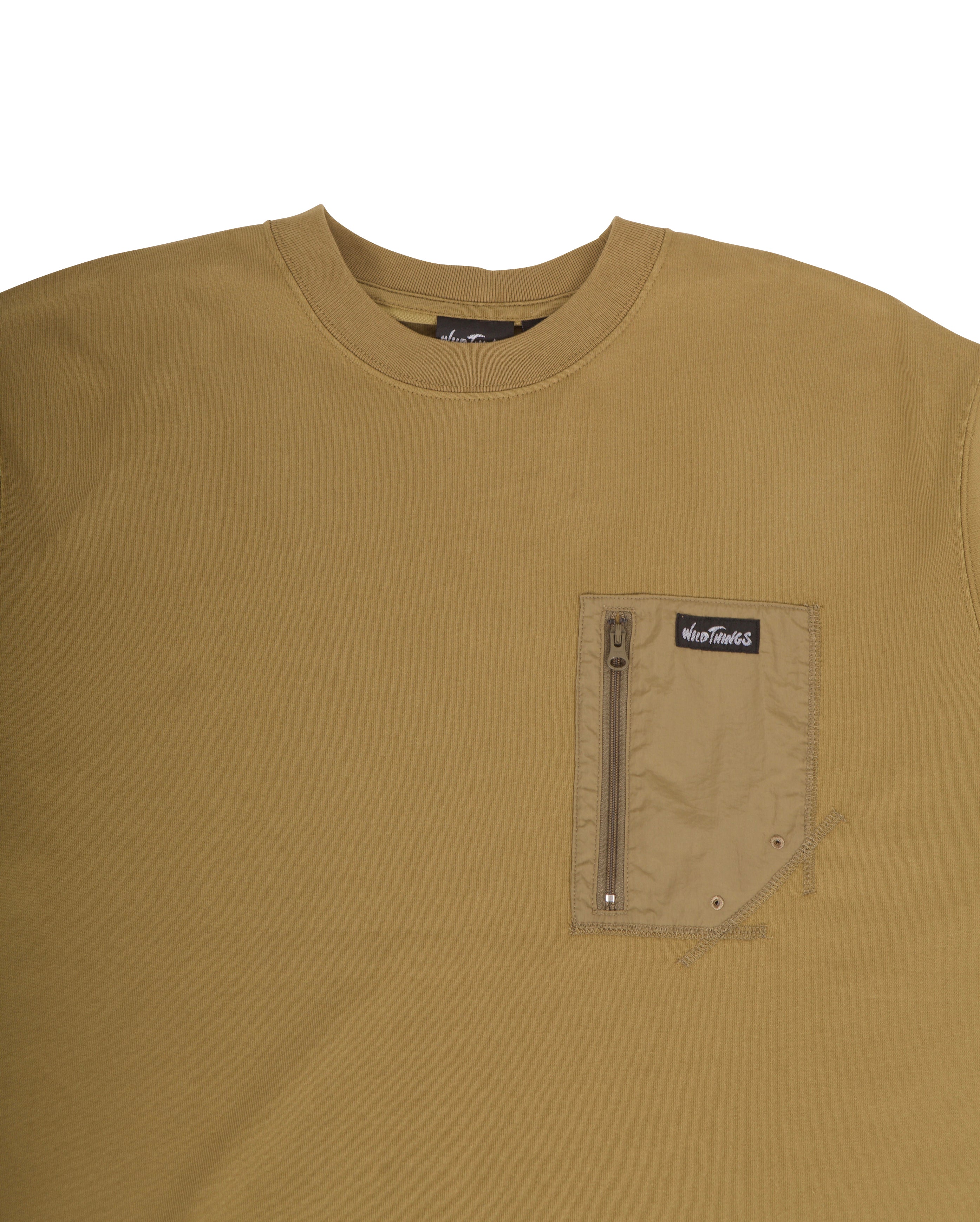 Camp Pocket Tee Khaki - Starcowparis