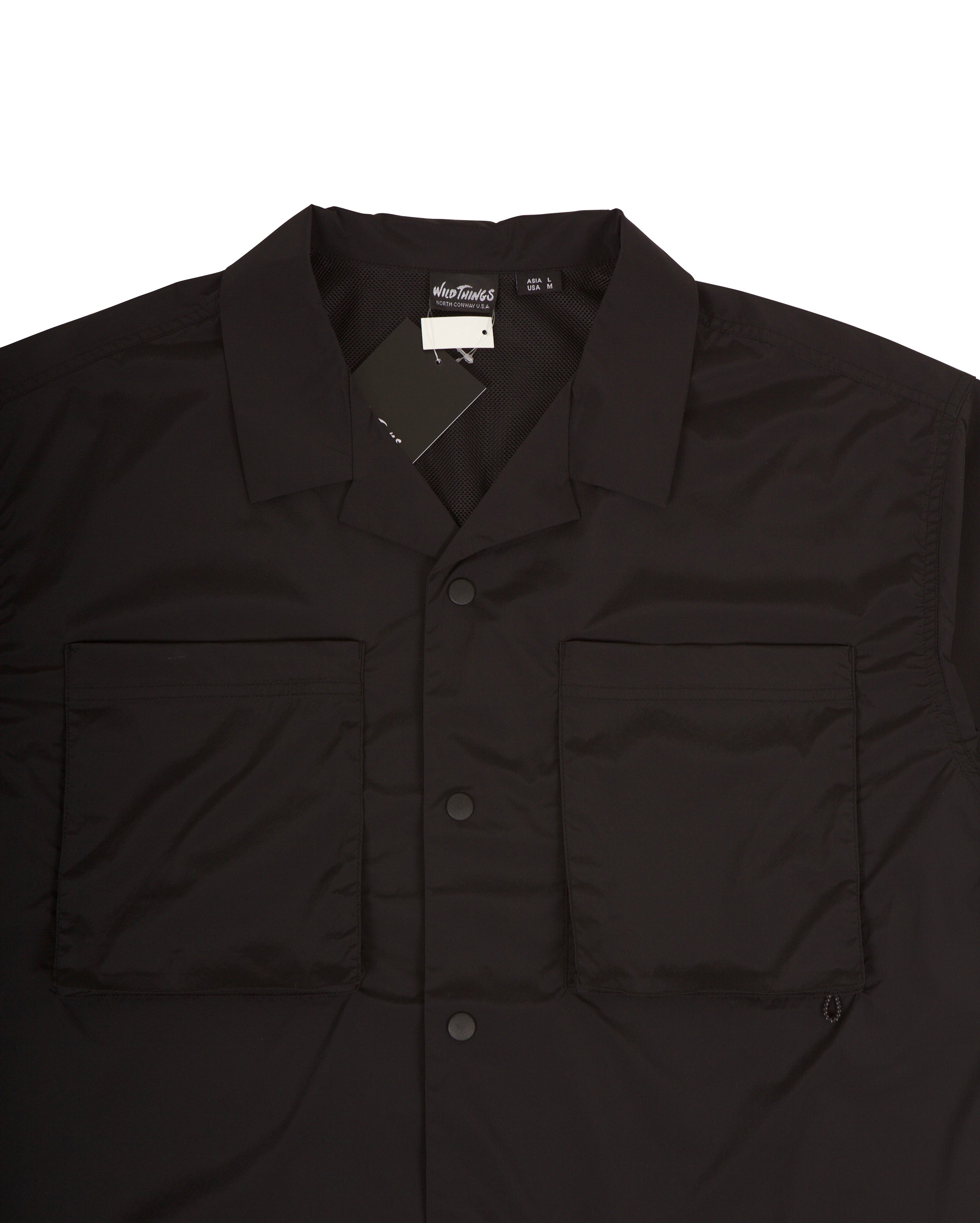 S/S Camp Shirt Black - Starcowparis