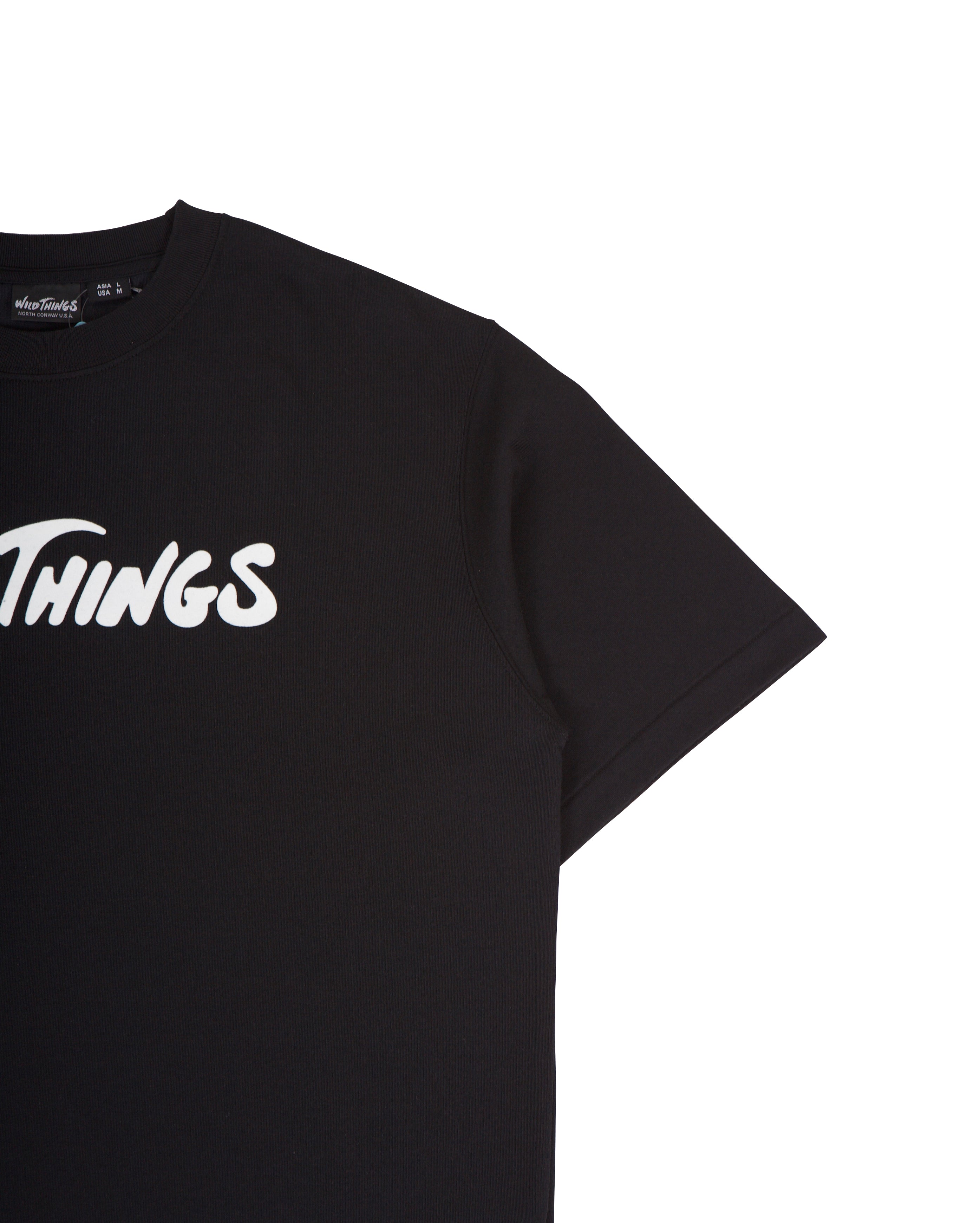 WT Logo Tee Black - Starcowparis