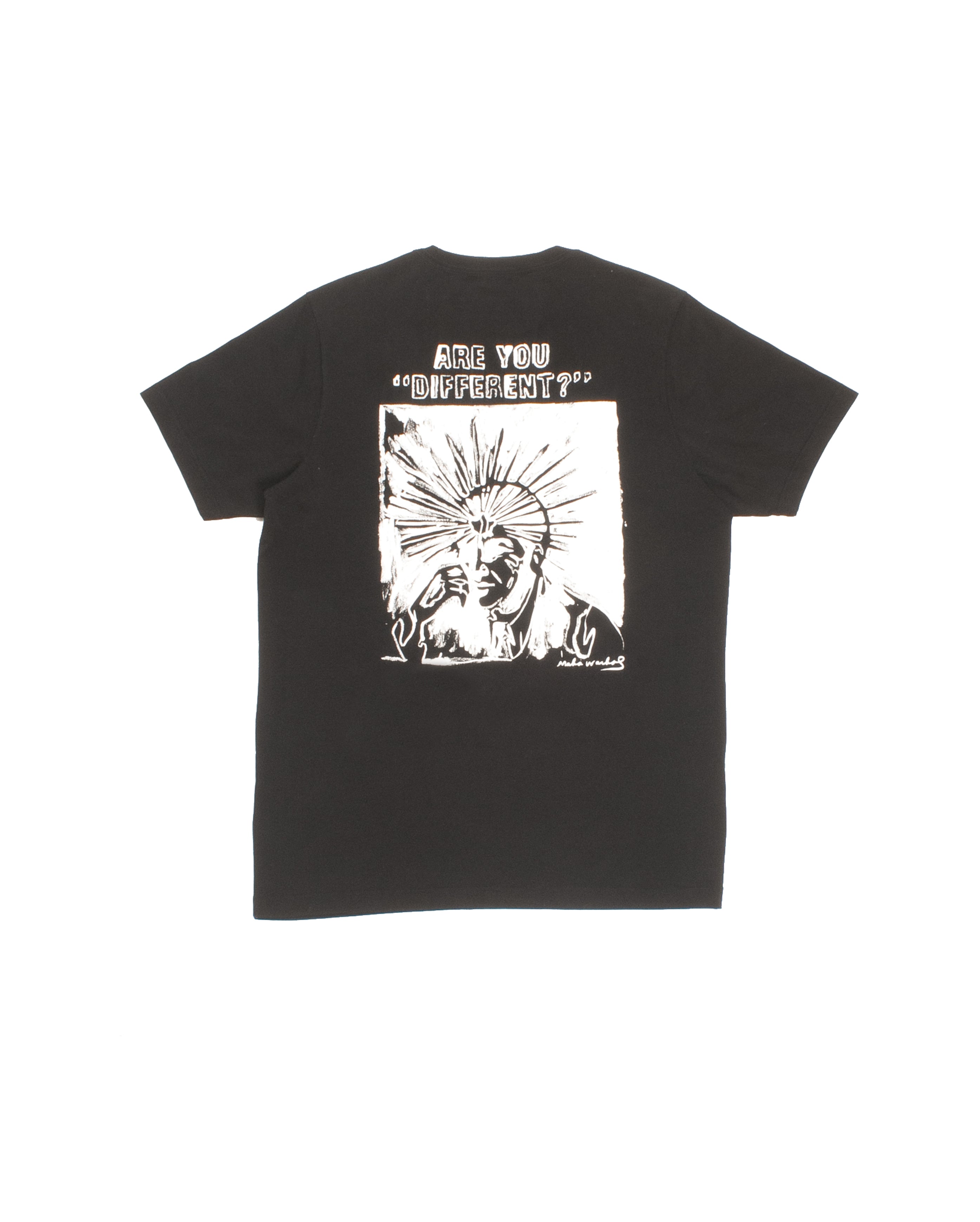 Maha Warhol Mind Tee Black