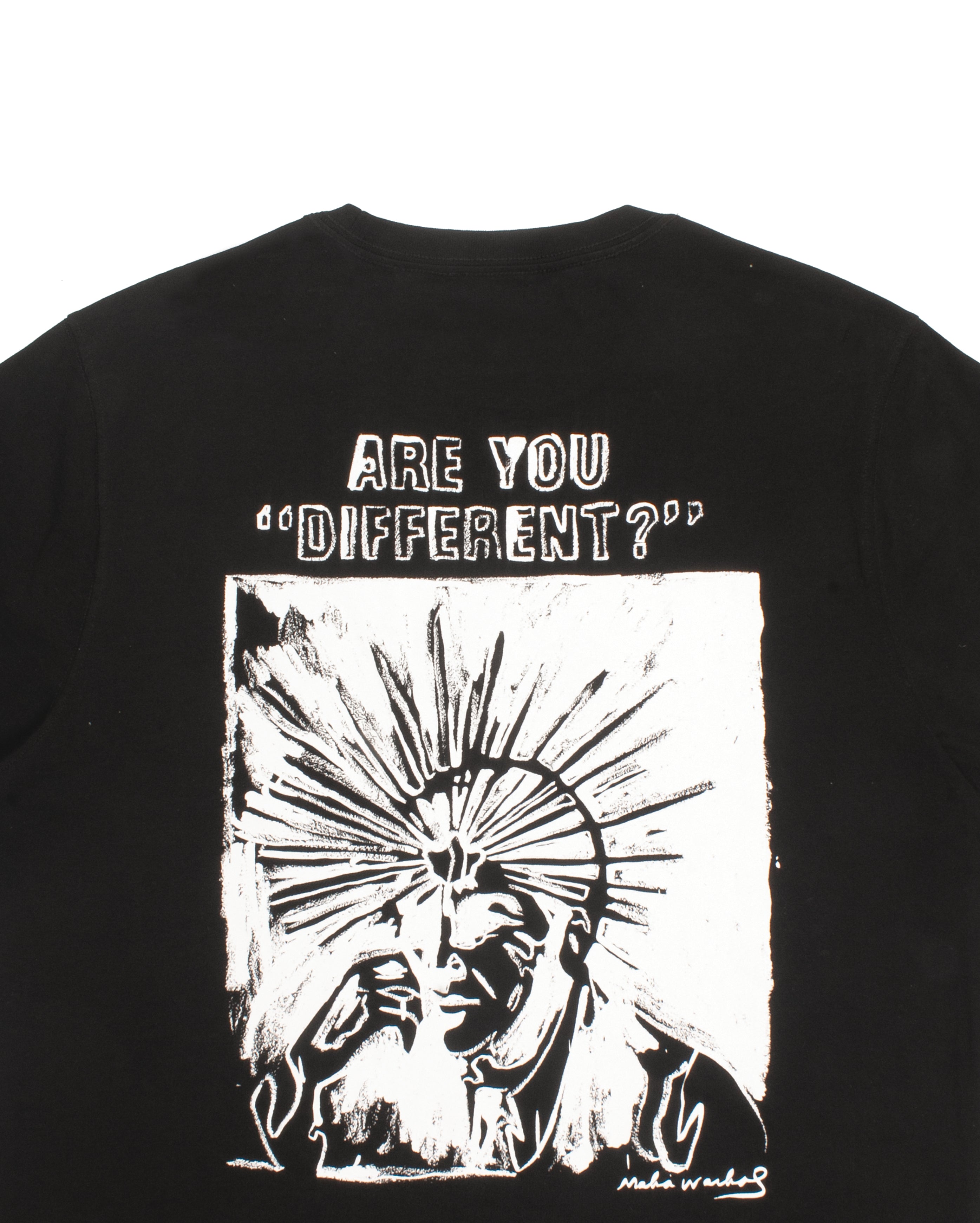 Maha Warhol Mind Tee Black