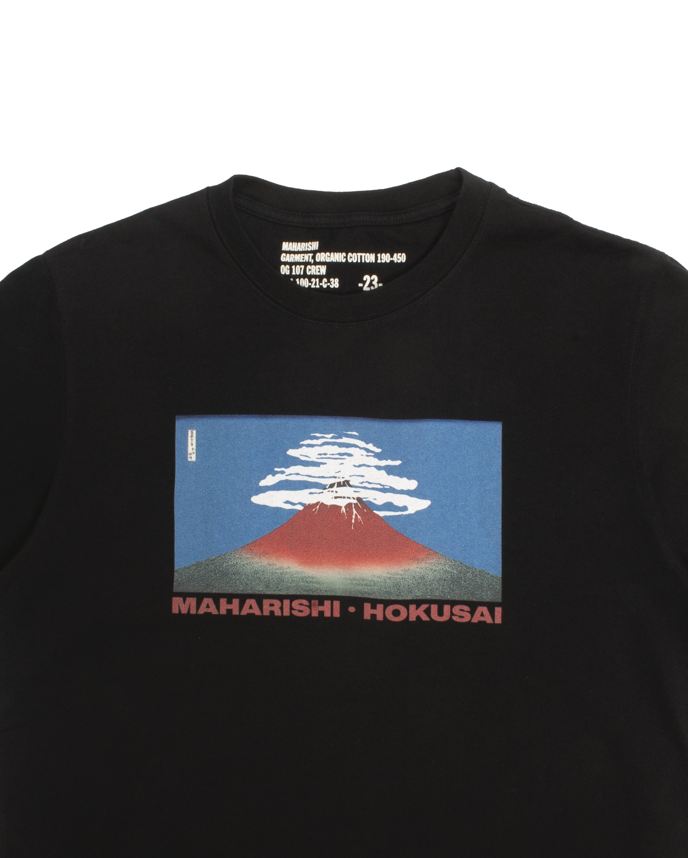 Hokusai U A P Tee Black OUTLET