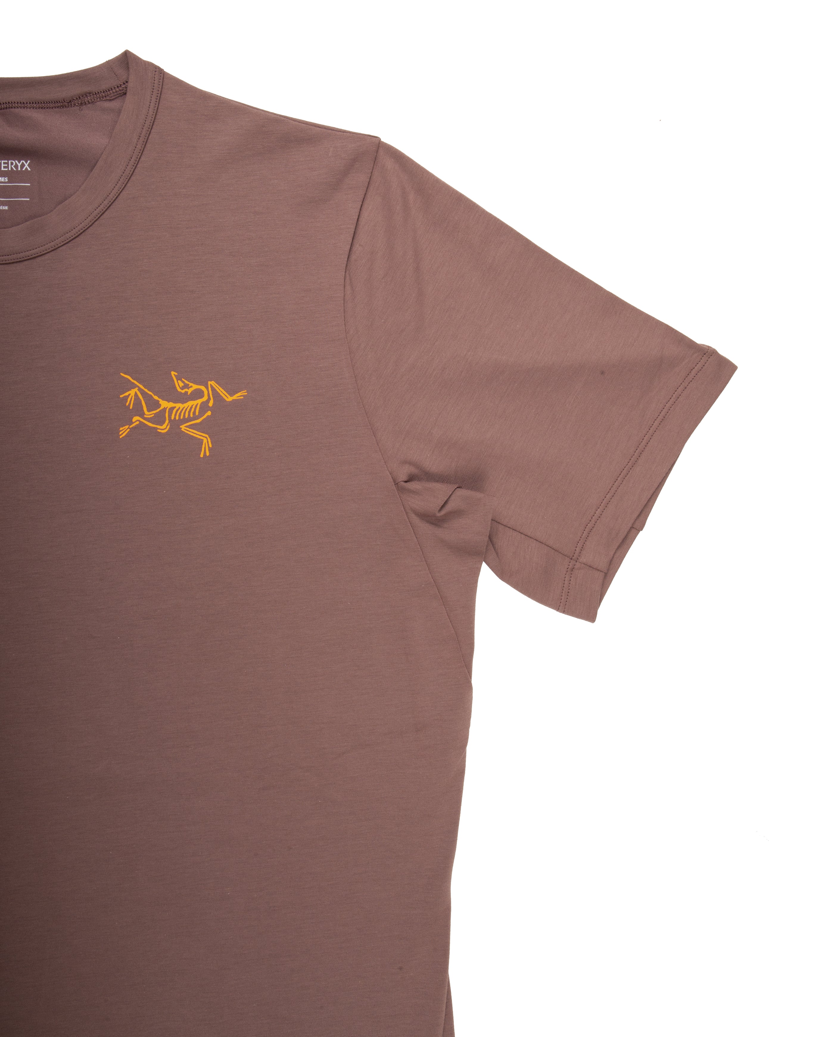 Captive Split Ss Tee Velvet Sand
