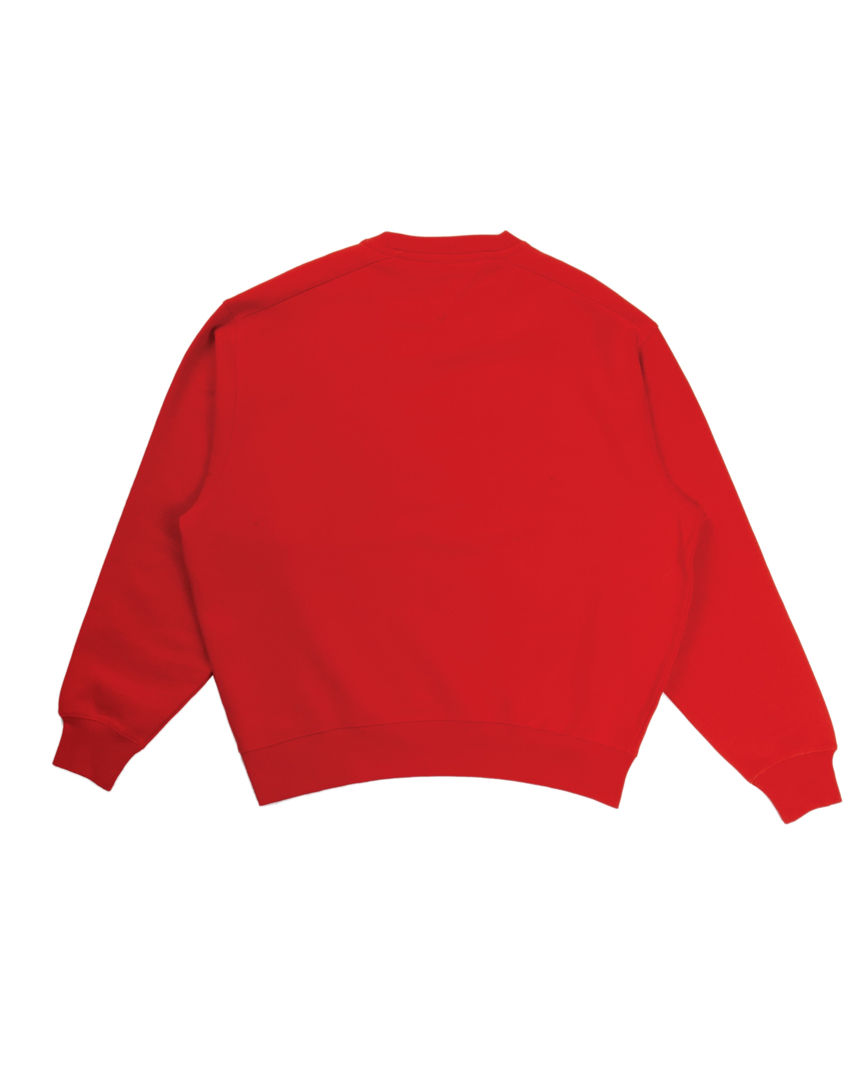 Boxy Modern Sport Usa Crew Crimson